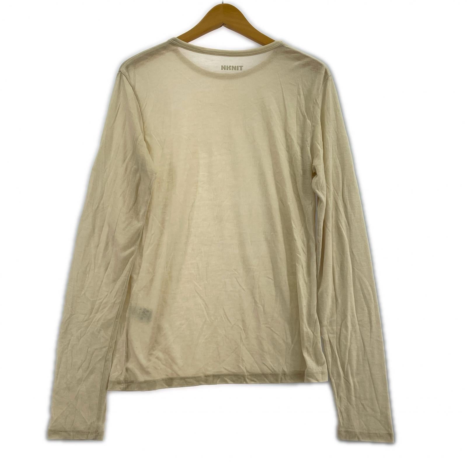 その他トップス NKNIT layered long sleeve t-shirt set 2 BEIGE N24AW-307 ベージュ