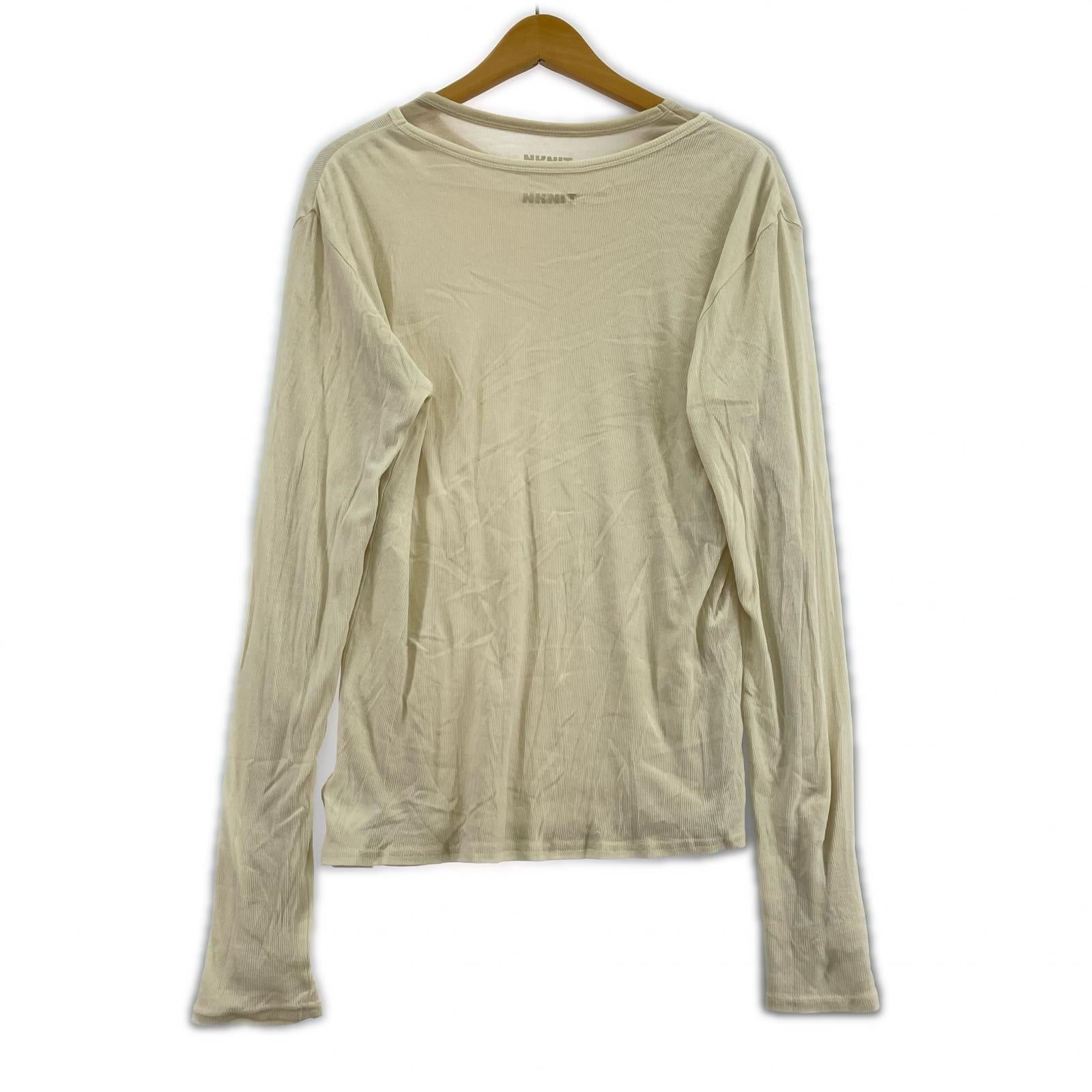 その他トップス NKNIT layered long sleeve t-shirt set 2 BEIGE N24AW-307 ベージュ