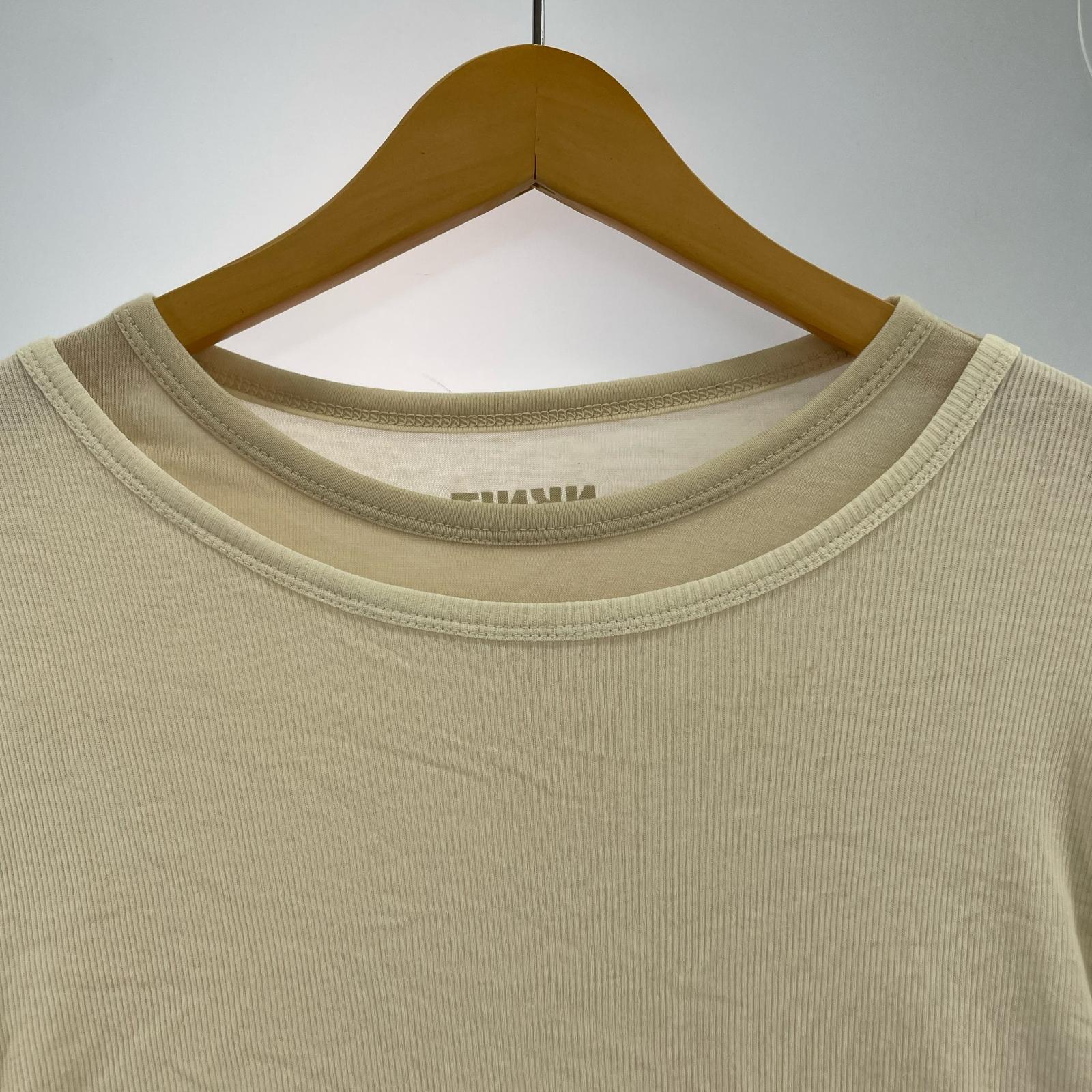 その他トップス NKNIT layered long sleeve t-shirt set 2 BEIGE N24AW-307 ベージュ