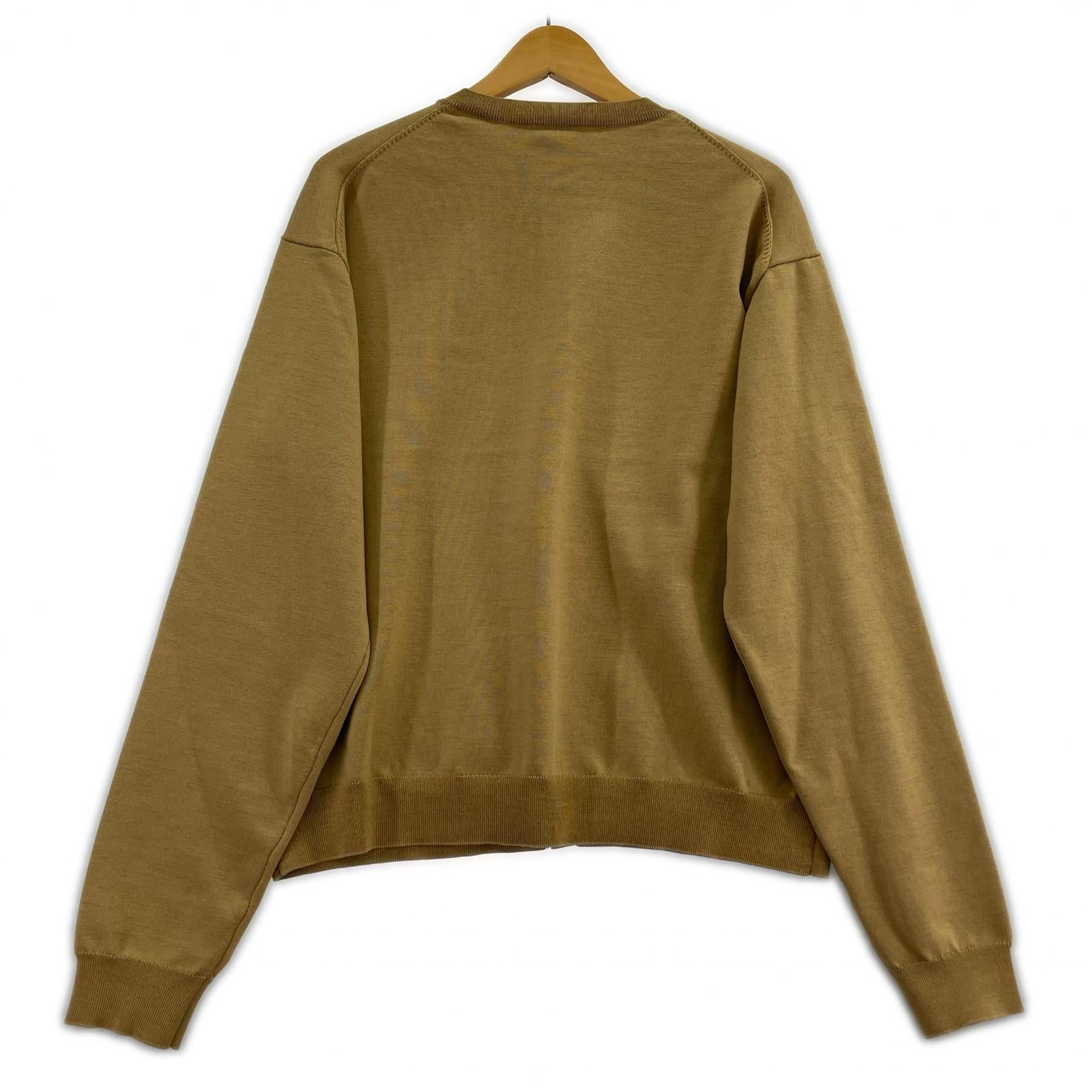 その他トップス NKNIT logo KNIT cardigan 2 N25AW-006 ブラウン