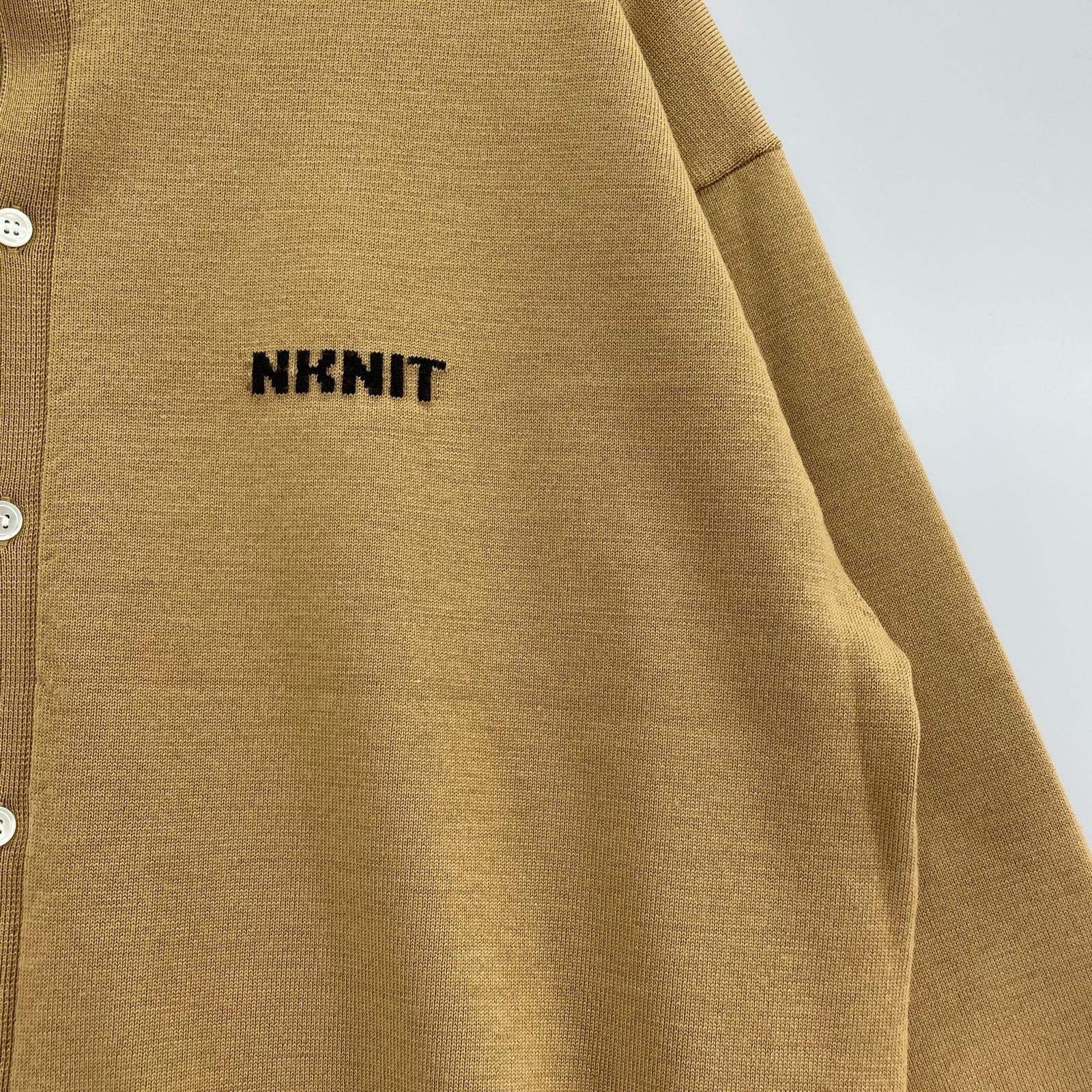 その他トップス NKNIT logo KNIT cardigan 2 N25AW-006 ブラウン