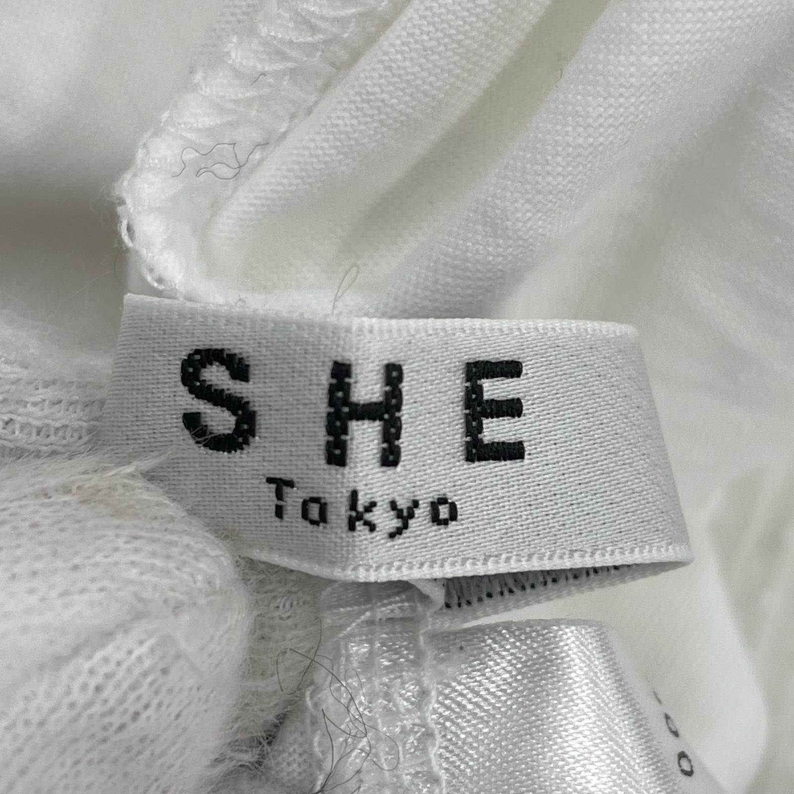その他トップス SHE TOKYO Brigitte L/Sカットソー 1 S-CS-24 1 ホワイト
