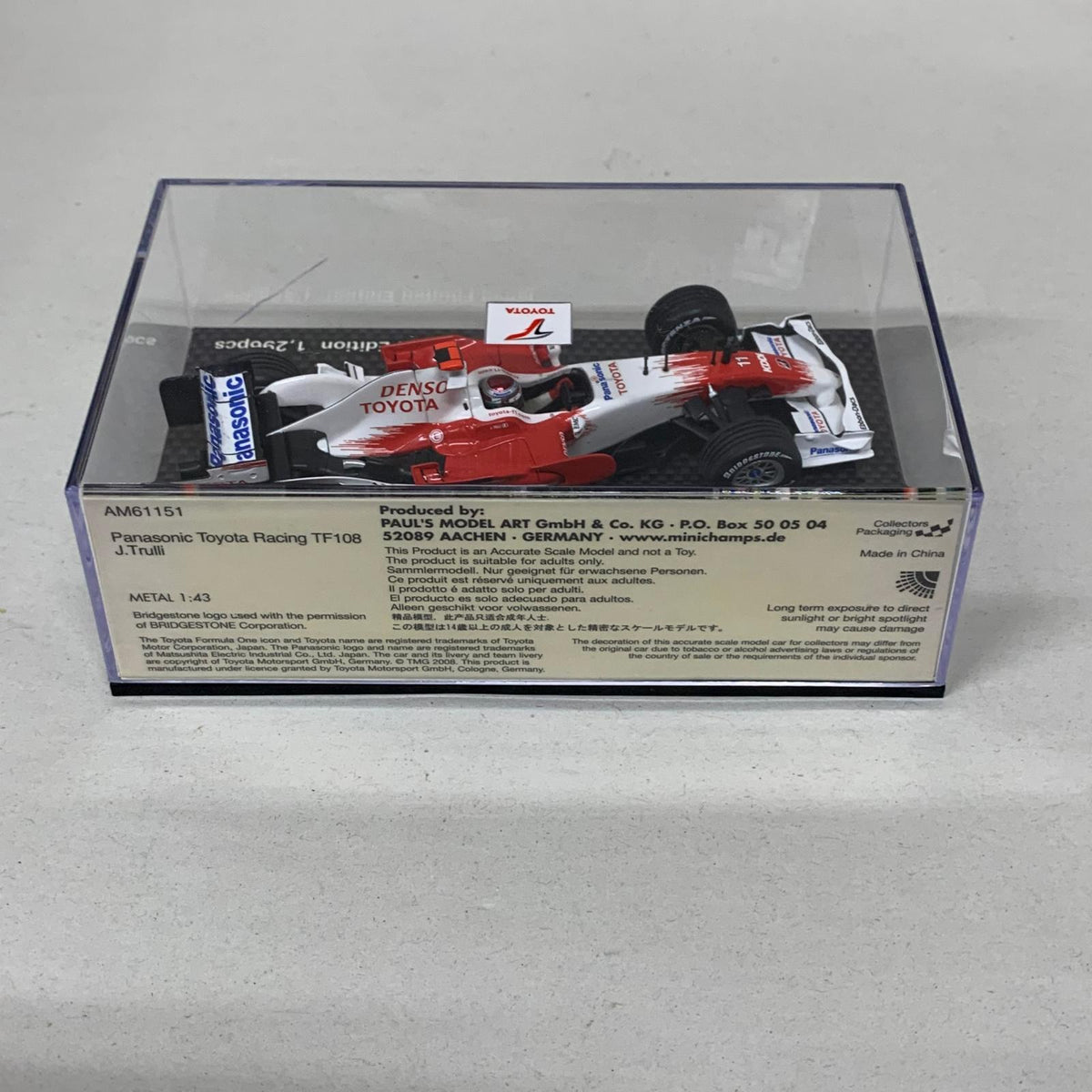 ng TF108 J.Trulli ミニカーその他
