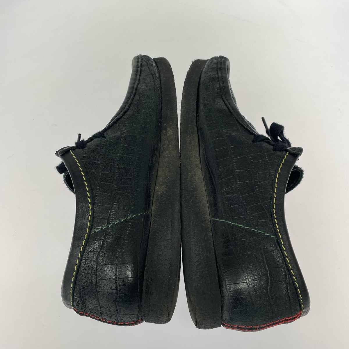スニーカー WACKO MARIA × Clarks Wallabee Crocodile 27cm (US9 UK8 1/2 EU44) ブラック