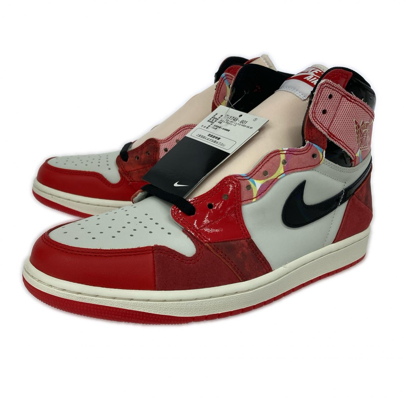 その他靴 ×Spider-Man Air Jordan 1 Retro High OG SP 28.5cm 28.5cm (US10 1/2 UK10 EU47)