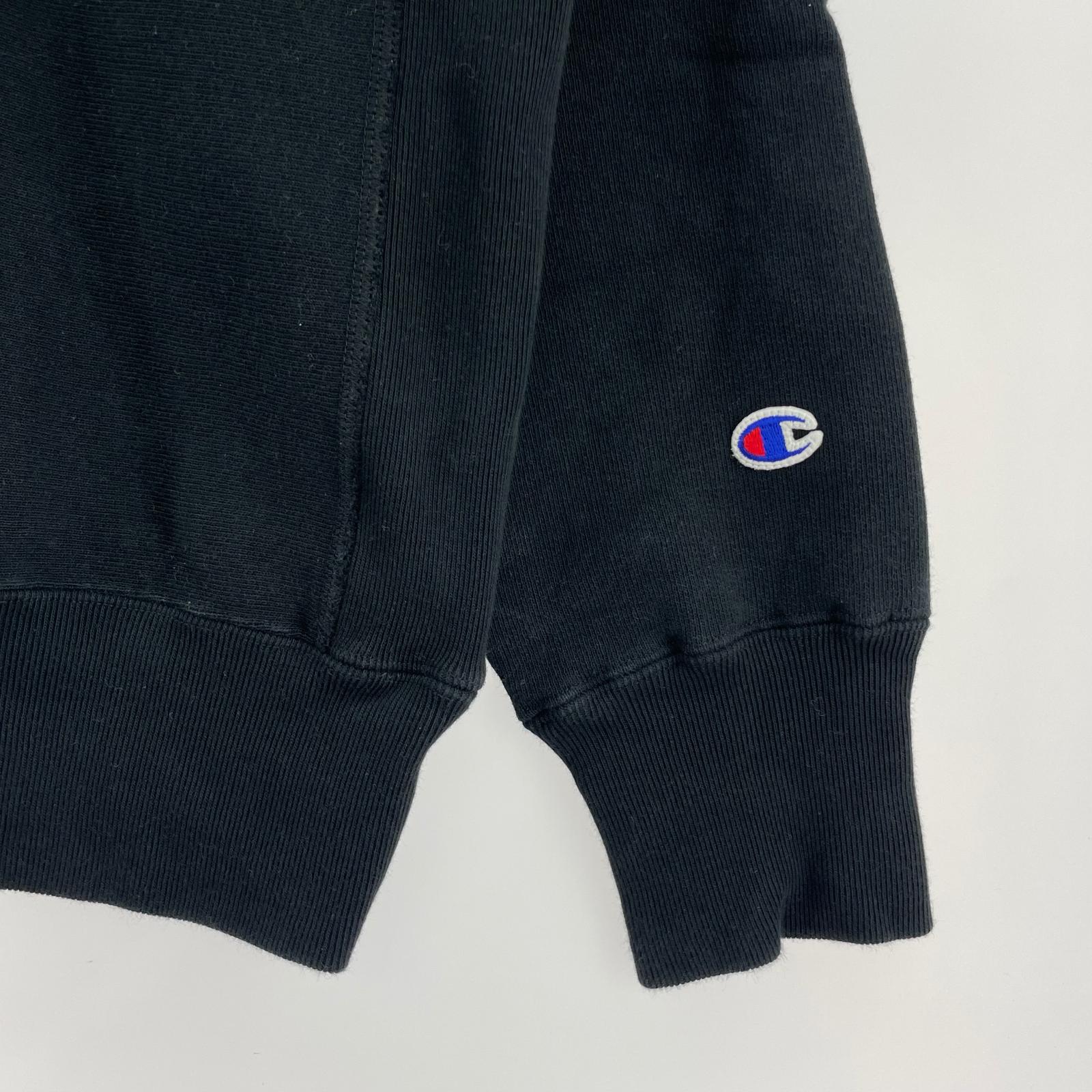 スウェット ×CHAMPION OG LABEL CREW SWEAT L ブラック