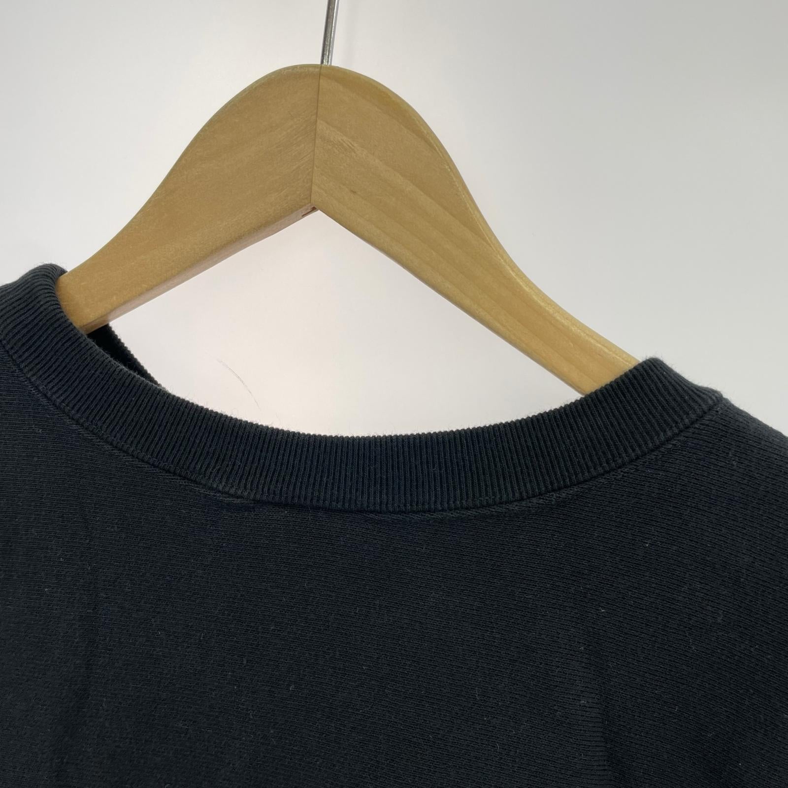 スウェット ×CHAMPION OG LABEL CREW SWEAT L ブラック