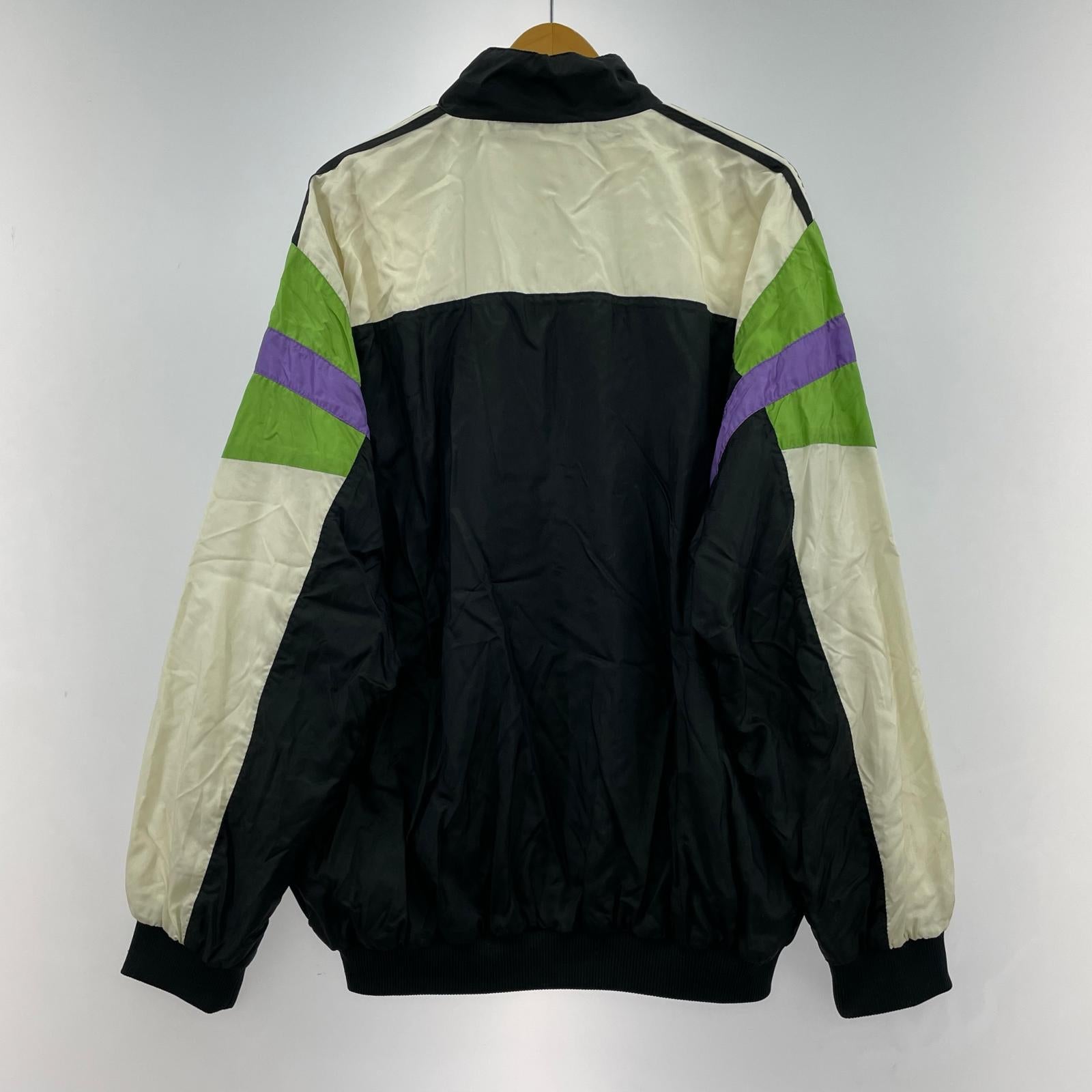 ミリタリージャケット adidas　80年代　トラックジャケット ブラック