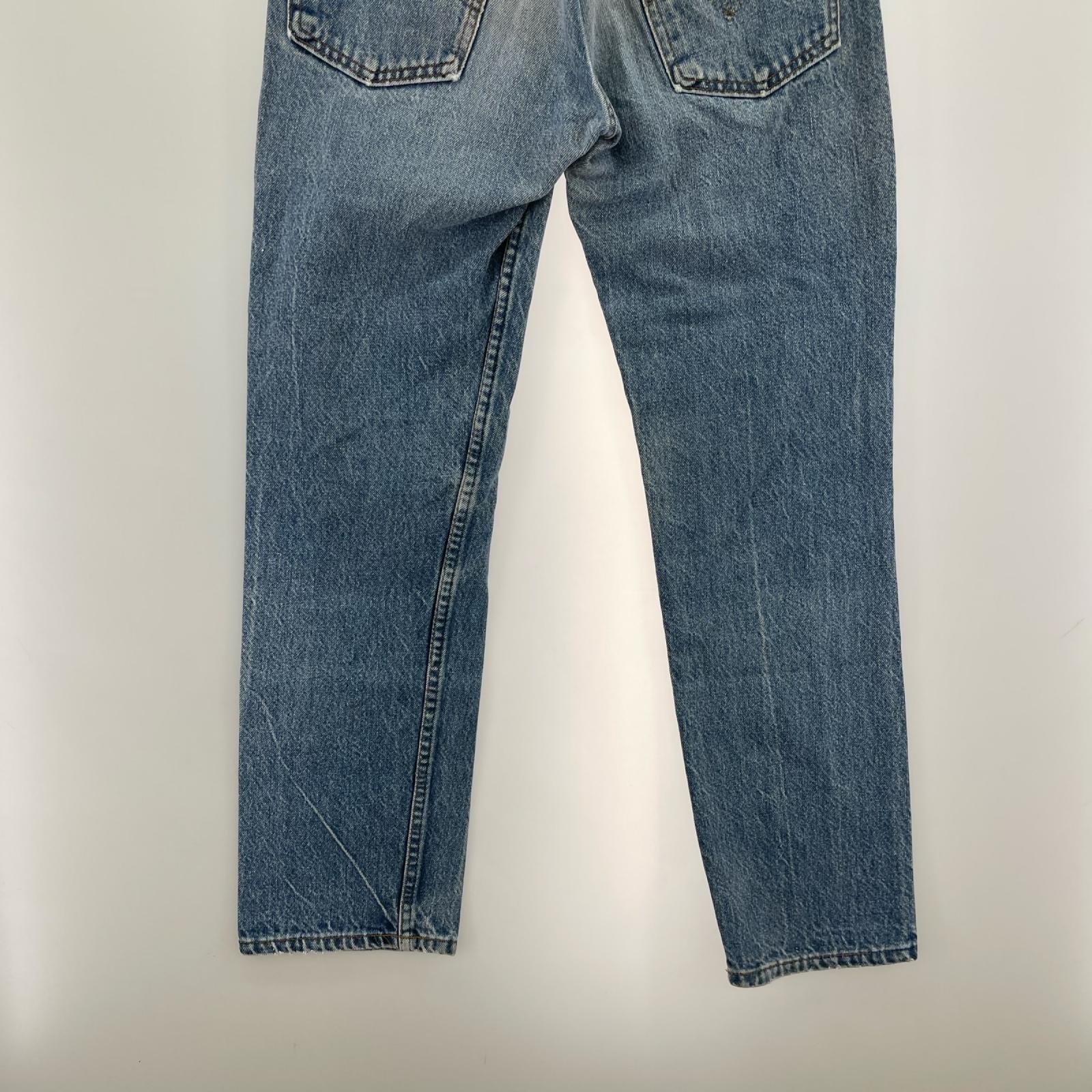 デニムパンツ 80s 505 ｵﾚﾝｼﾞﾀﾌﾞ 42TALON 30 ブルー