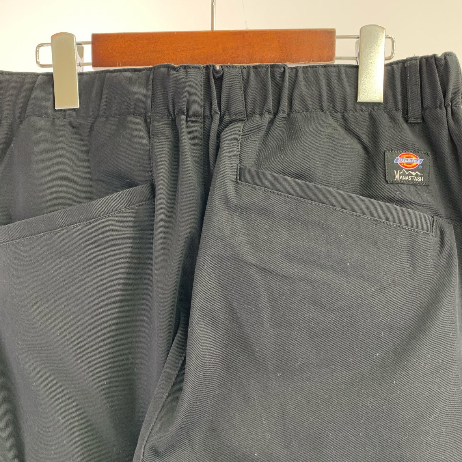 パンツ × DICKIES EXTRA MILE TUCK PT 黒（L） L ブラック