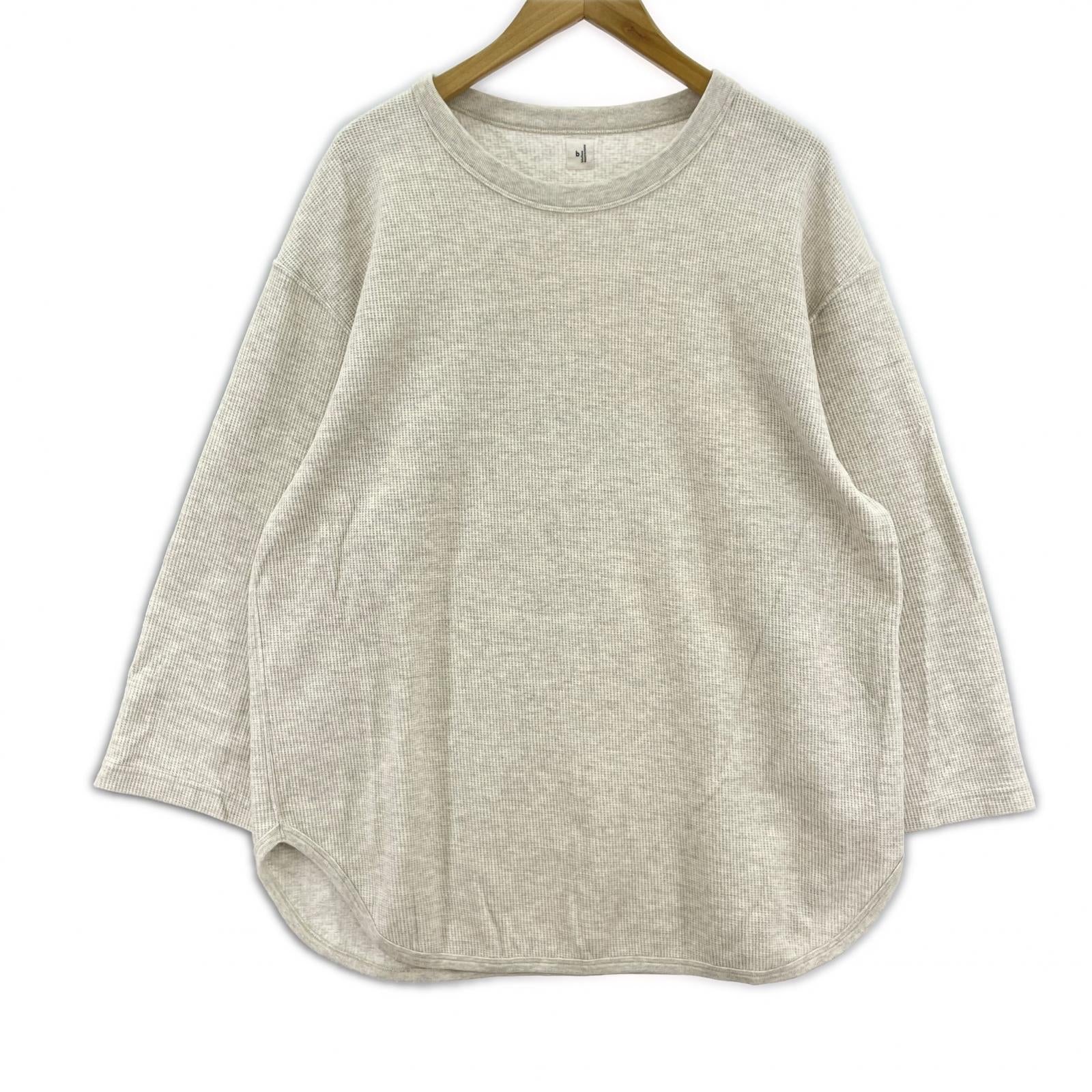 長袖Ｔシャツ THERMAL BASEBALL TEE 2 グレー