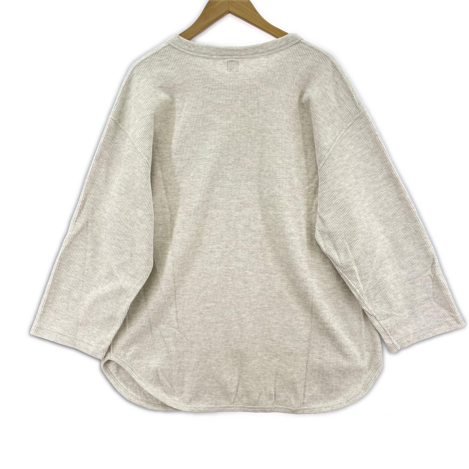 長袖Ｔシャツ THERMAL BASEBALL TEE 2 グレー