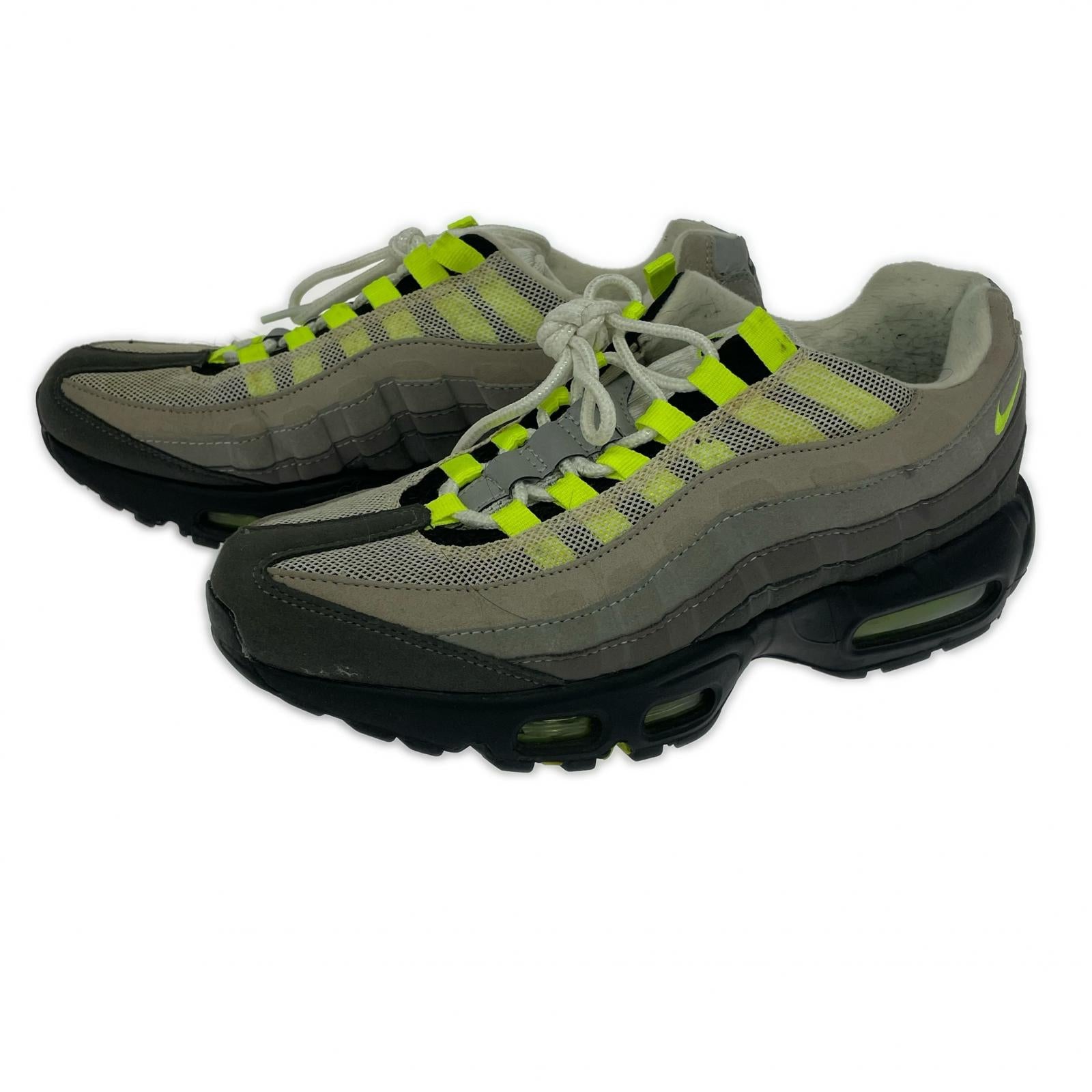 スニーカー AIRMAX 95 OG スニーカー 黄 (26.5) 26.5cm (US8 1/2 UK8 EU43) グレー