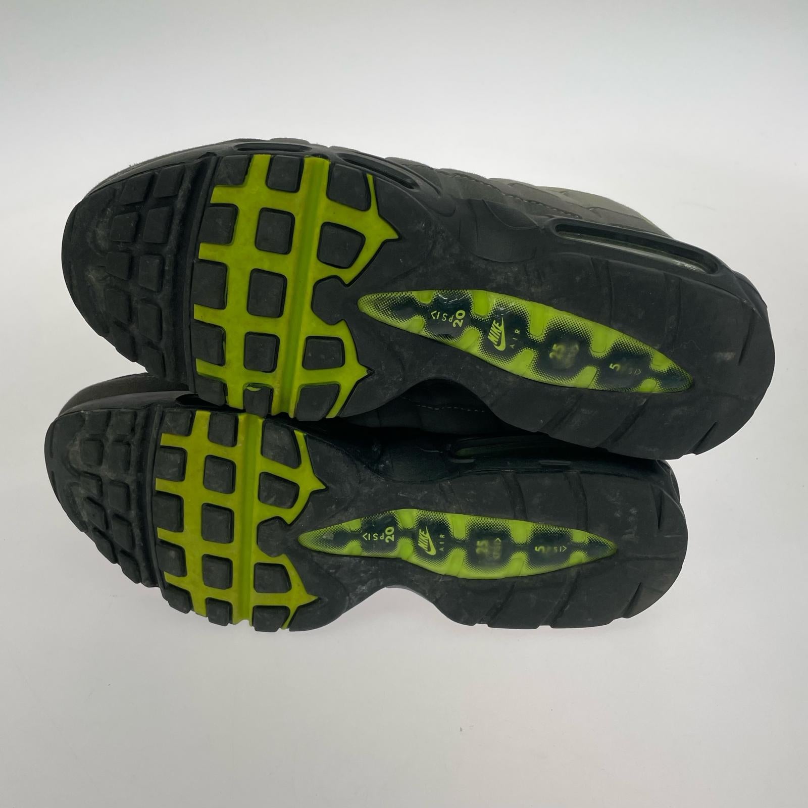 スニーカー AIRMAX 95 OG スニーカー 黄 (26.5) 26.5cm (US8 1/2 UK8 EU43) グレー