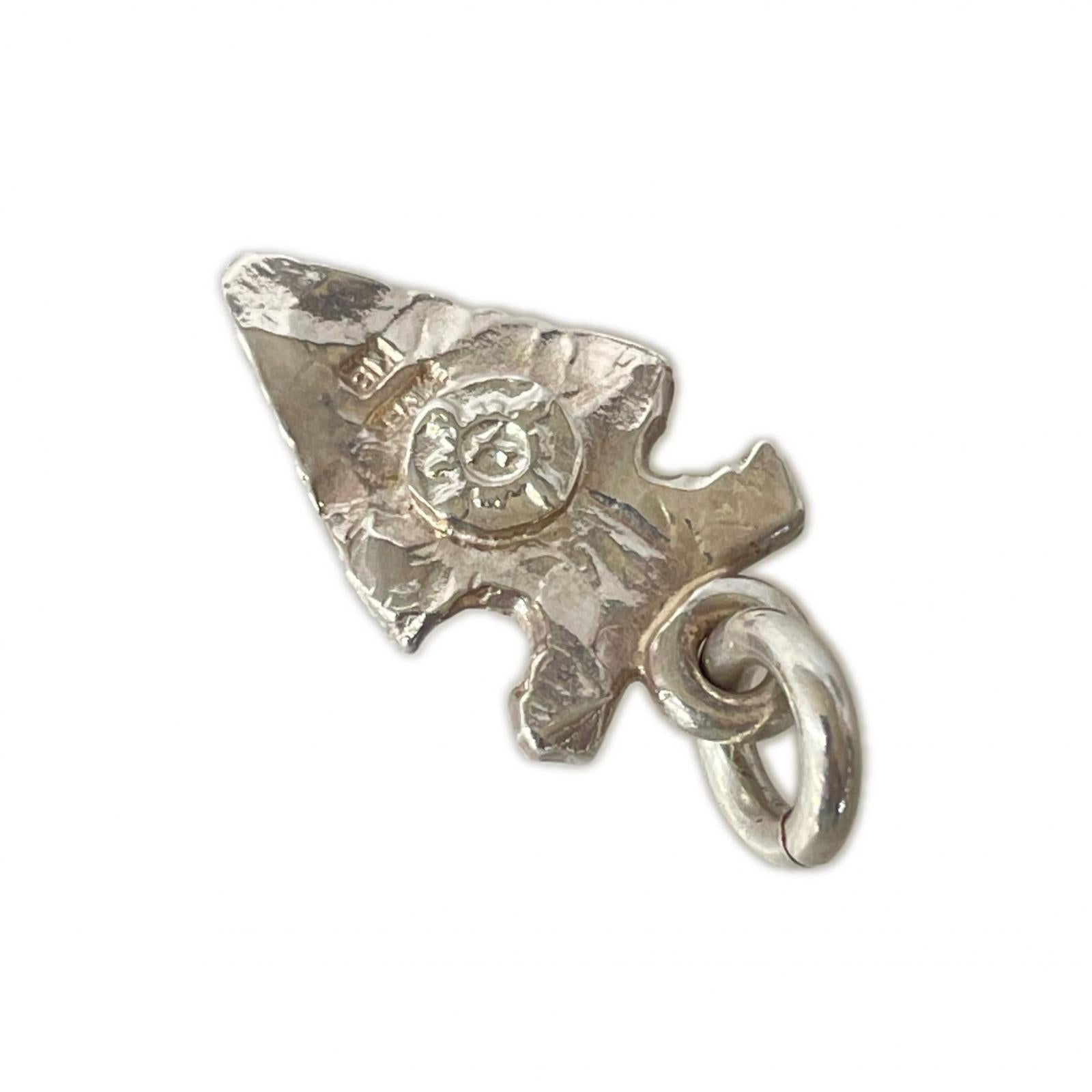 ネックレス K18 SILVER 矢じり ペンダントトップ