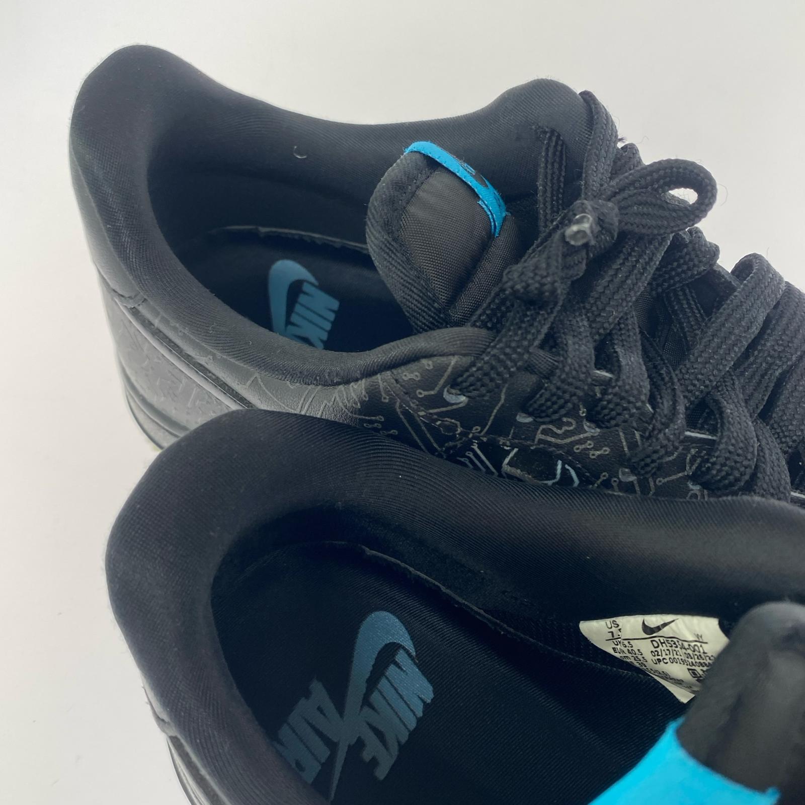 スニーカー SPACE PLAYERS AIRFORCE 1 07 25.5cm (US7 1/2 UK7 EU41) ブラック