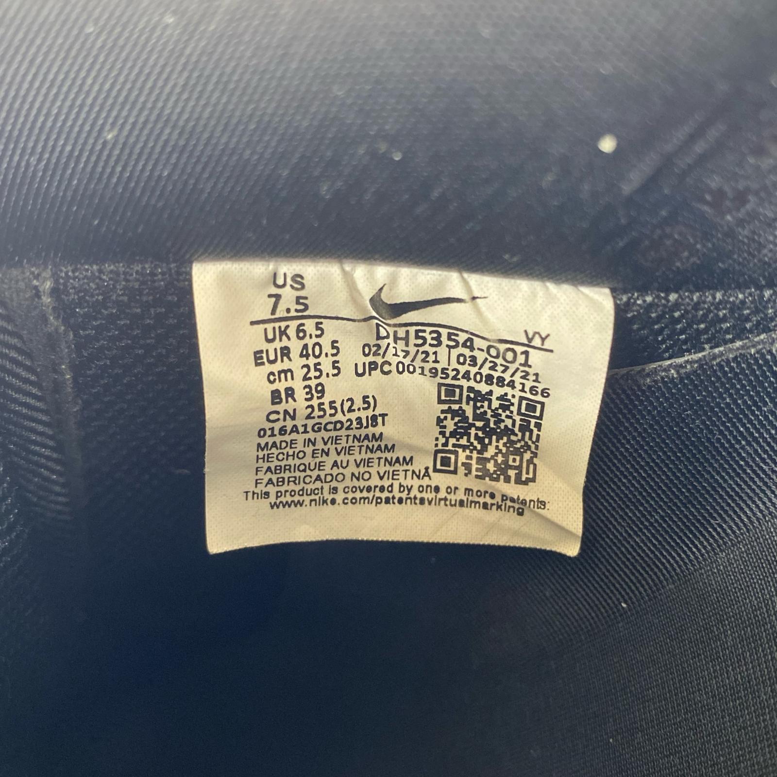 スニーカー SPACE PLAYERS AIRFORCE 1 07 25.5cm (US7 1/2 UK7 EU41) ブラック