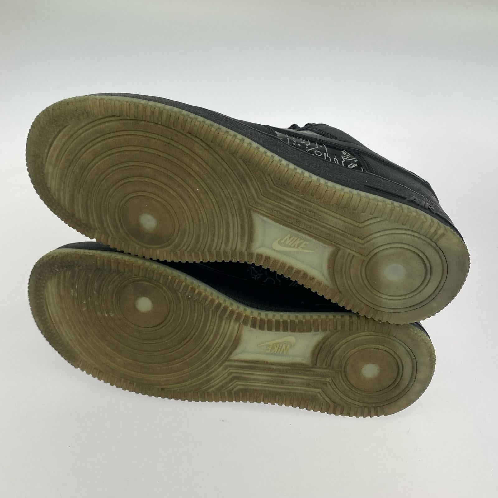 スニーカー SPACE PLAYERS AIRFORCE 1 07 25.5cm (US7 1/2 UK7 EU41) ブラック