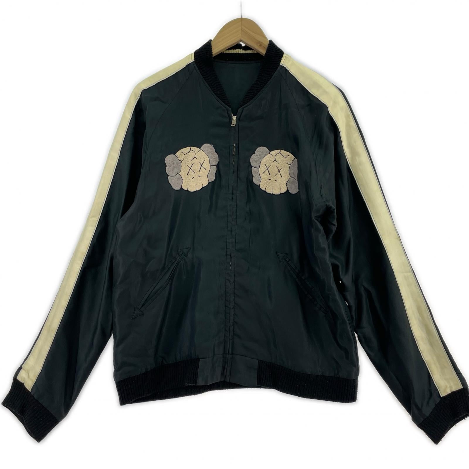 ジャケット ×G1950×東洋エンタープライズ 刺繍 スカジャン BLK M M ブラック