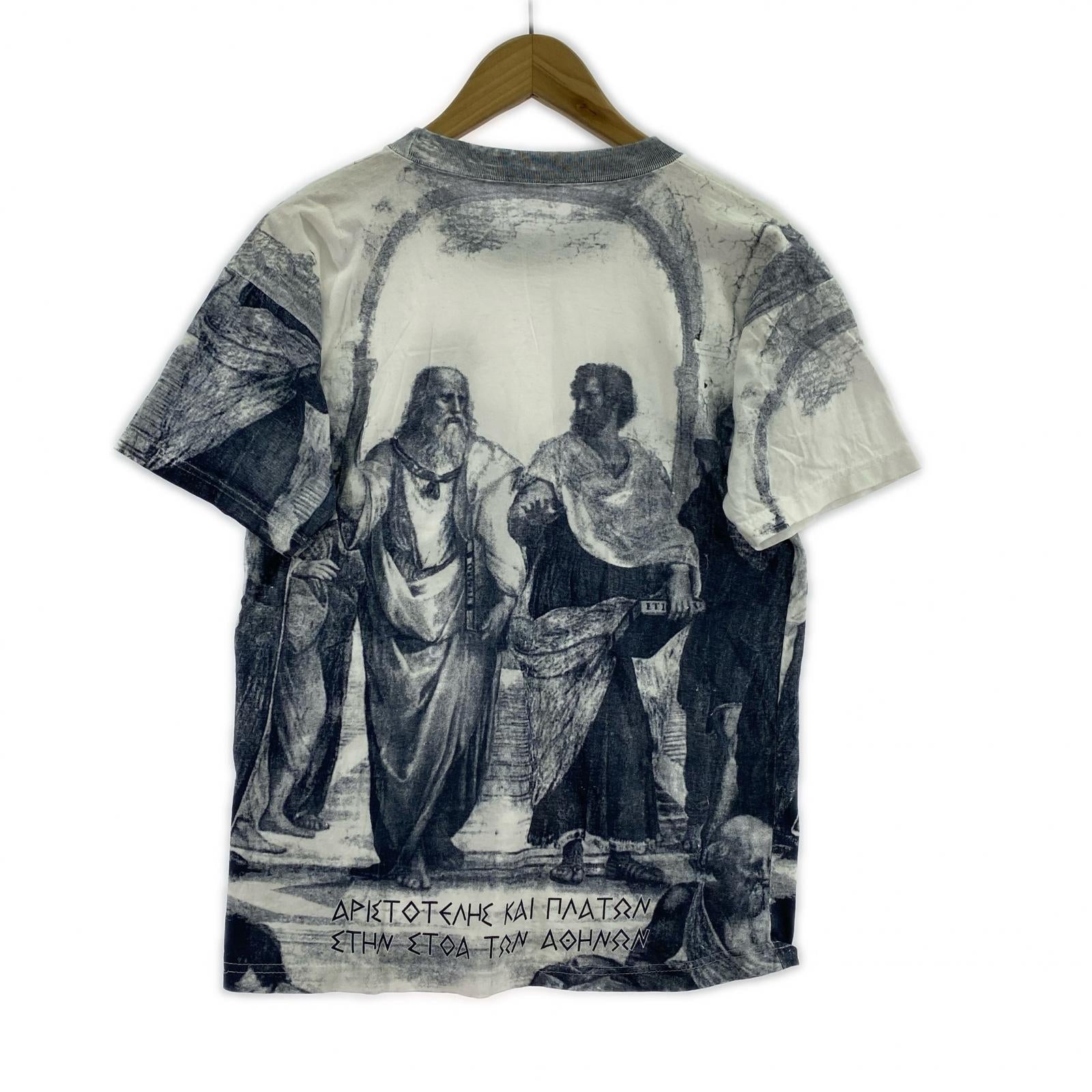 半袖Ｔシャツ アテナイの学堂 ギリシャ製 白（S） S ホワイト