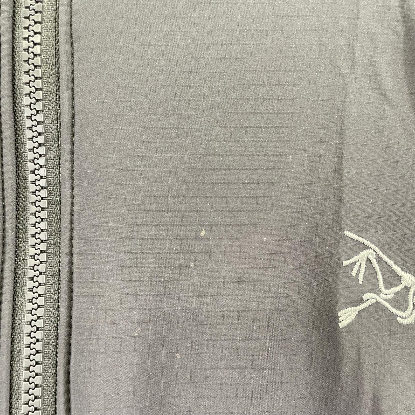 ダウンジャケット ATOM HEAVYWEIGHT HOODY S S ブラック