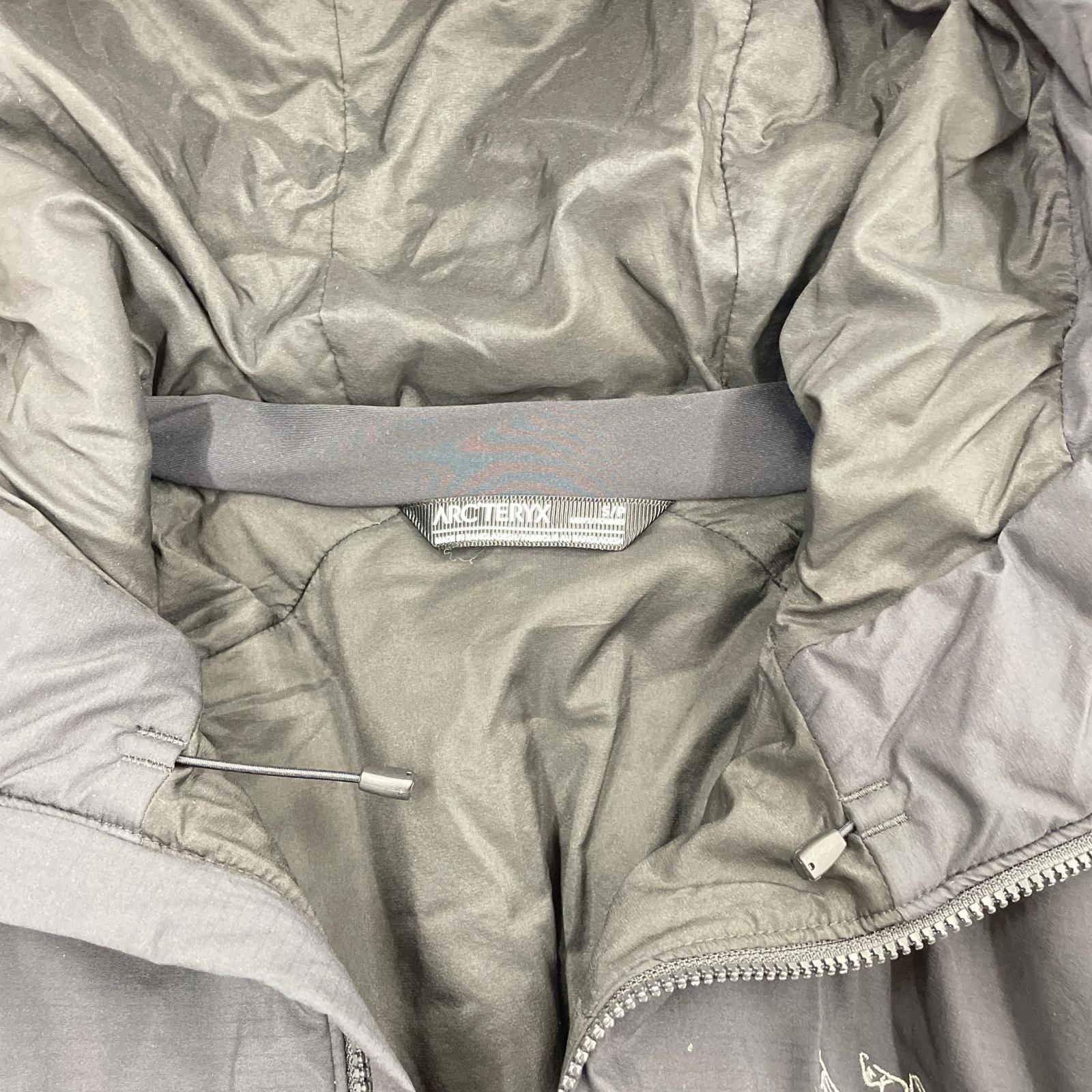 ダウンジャケット ATOM HEAVYWEIGHT HOODY S S ブラック