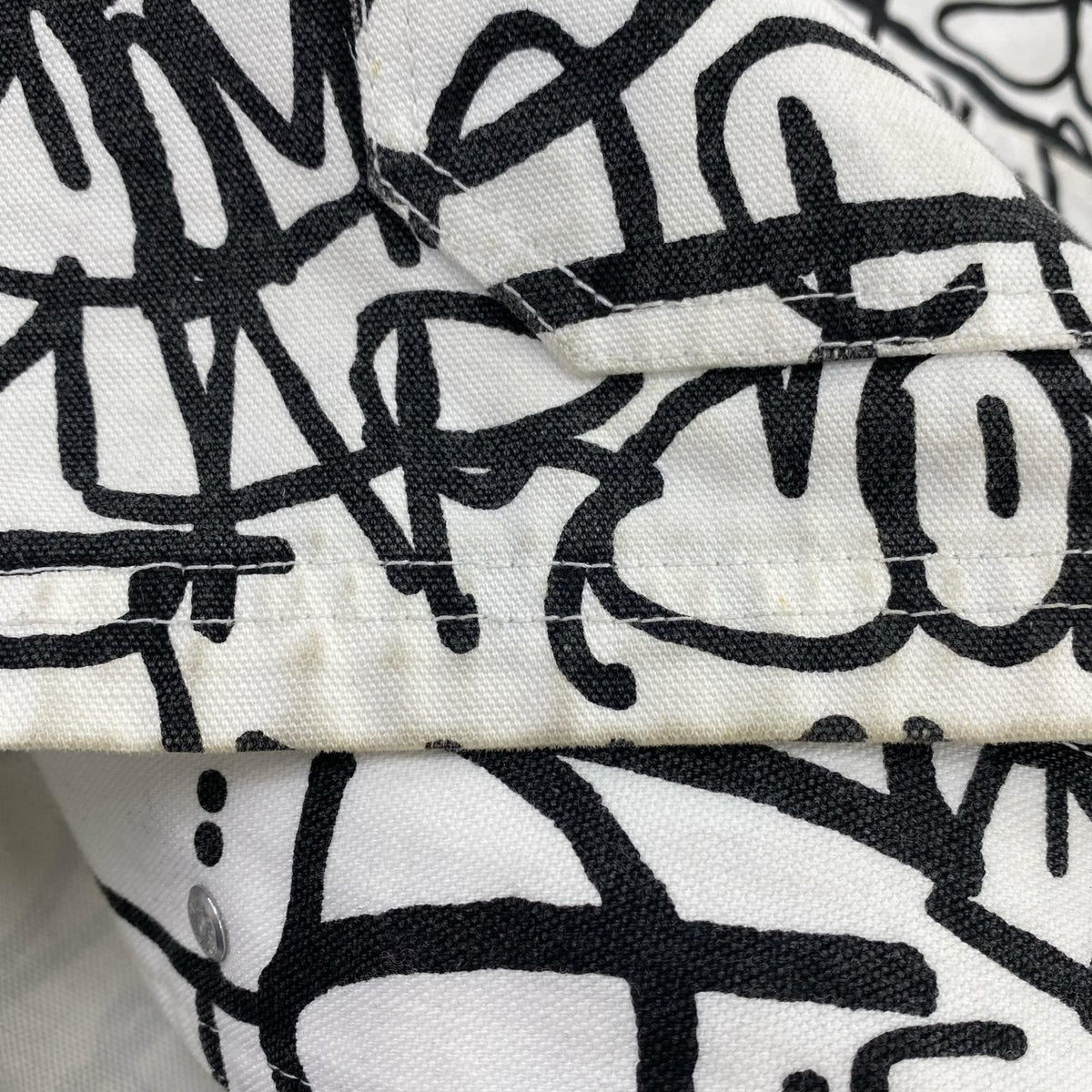 デニムジャケット × COMME des GARCONS SHIRT 18aw S ホワイト