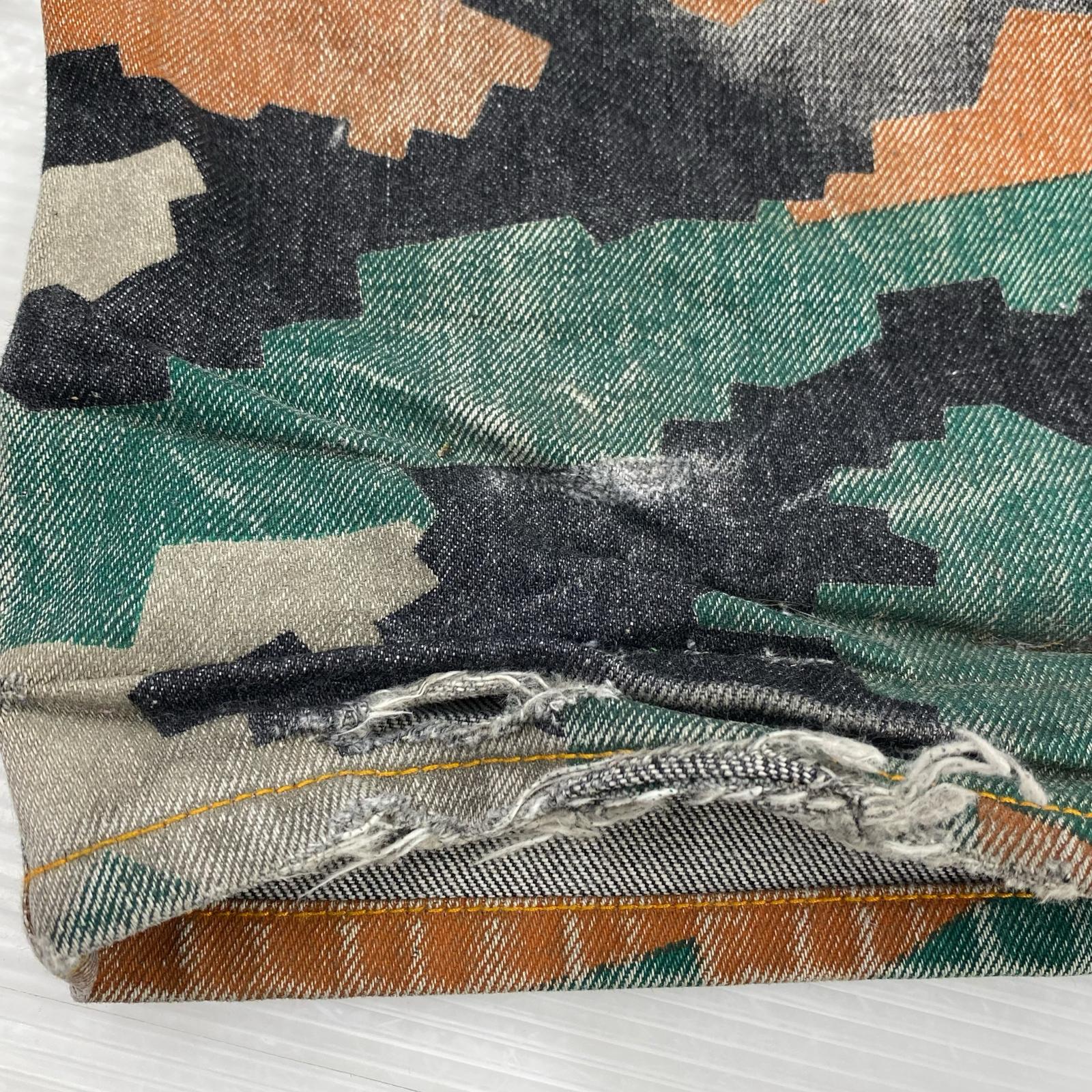 デニムパンツ FAF CAMO AGED DENIM PANTS 2