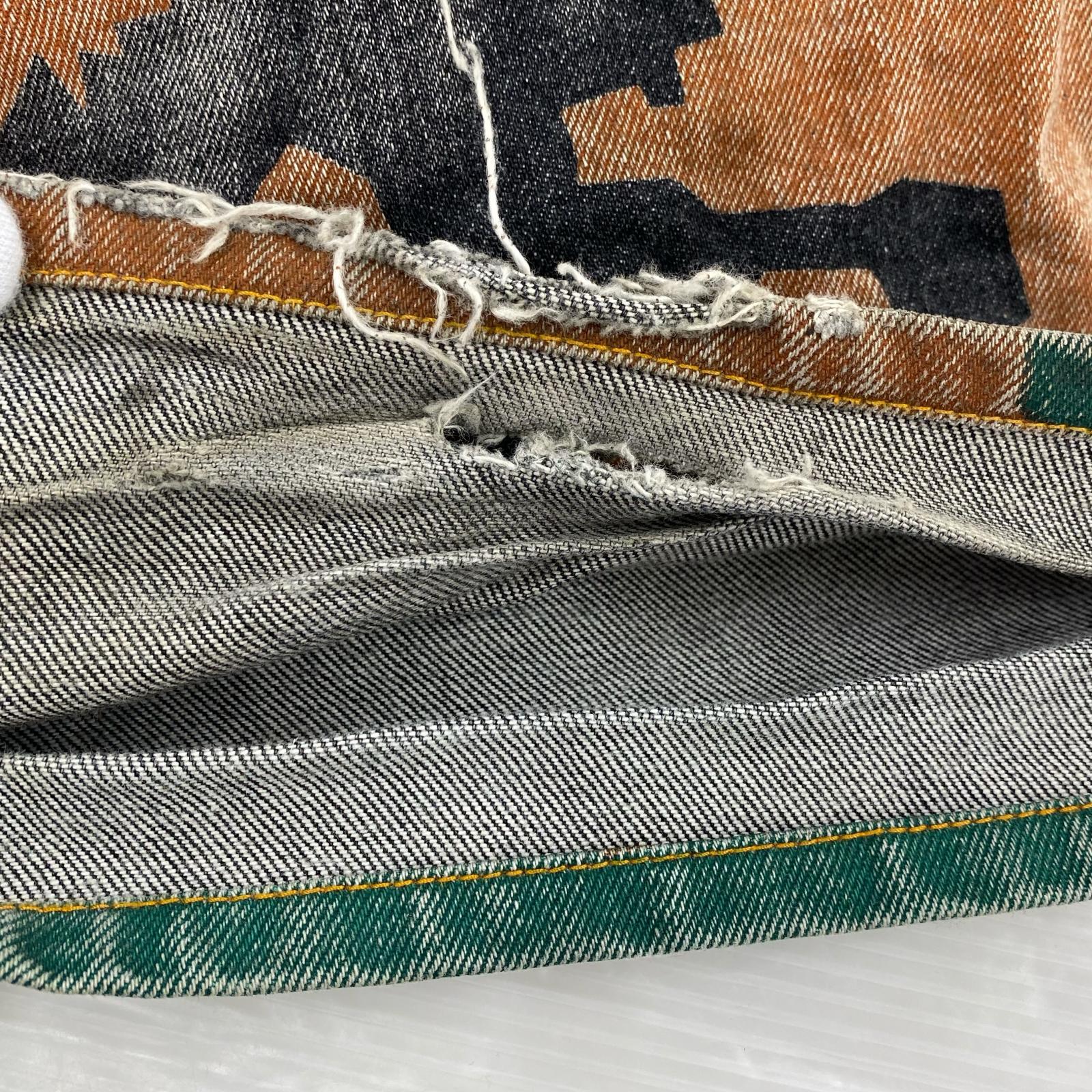 デニムパンツ FAF CAMO AGED DENIM PANTS 2