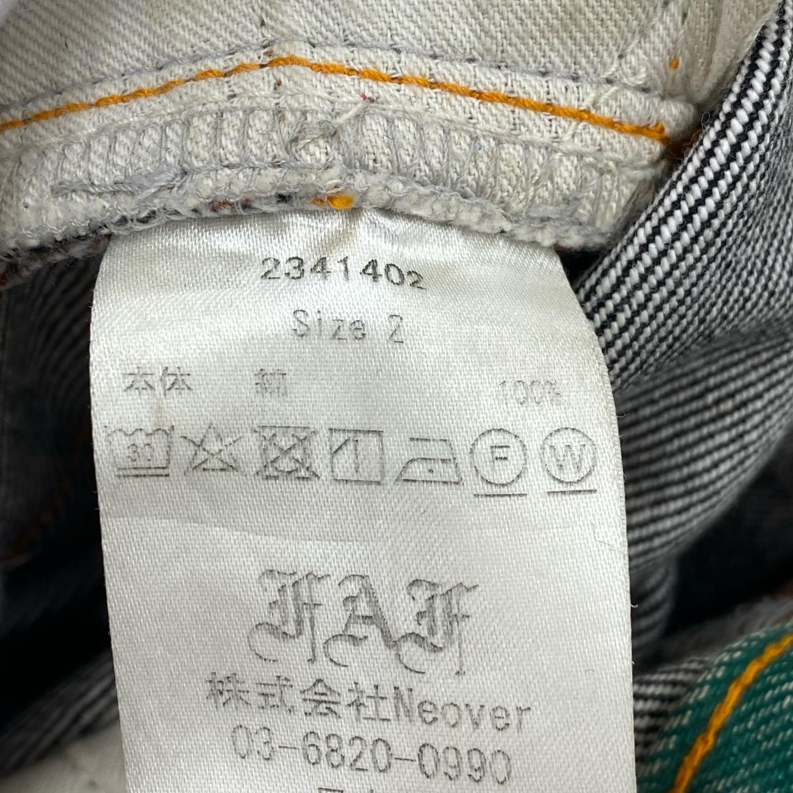 デニムパンツ FAF CAMO AGED DENIM PANTS 2