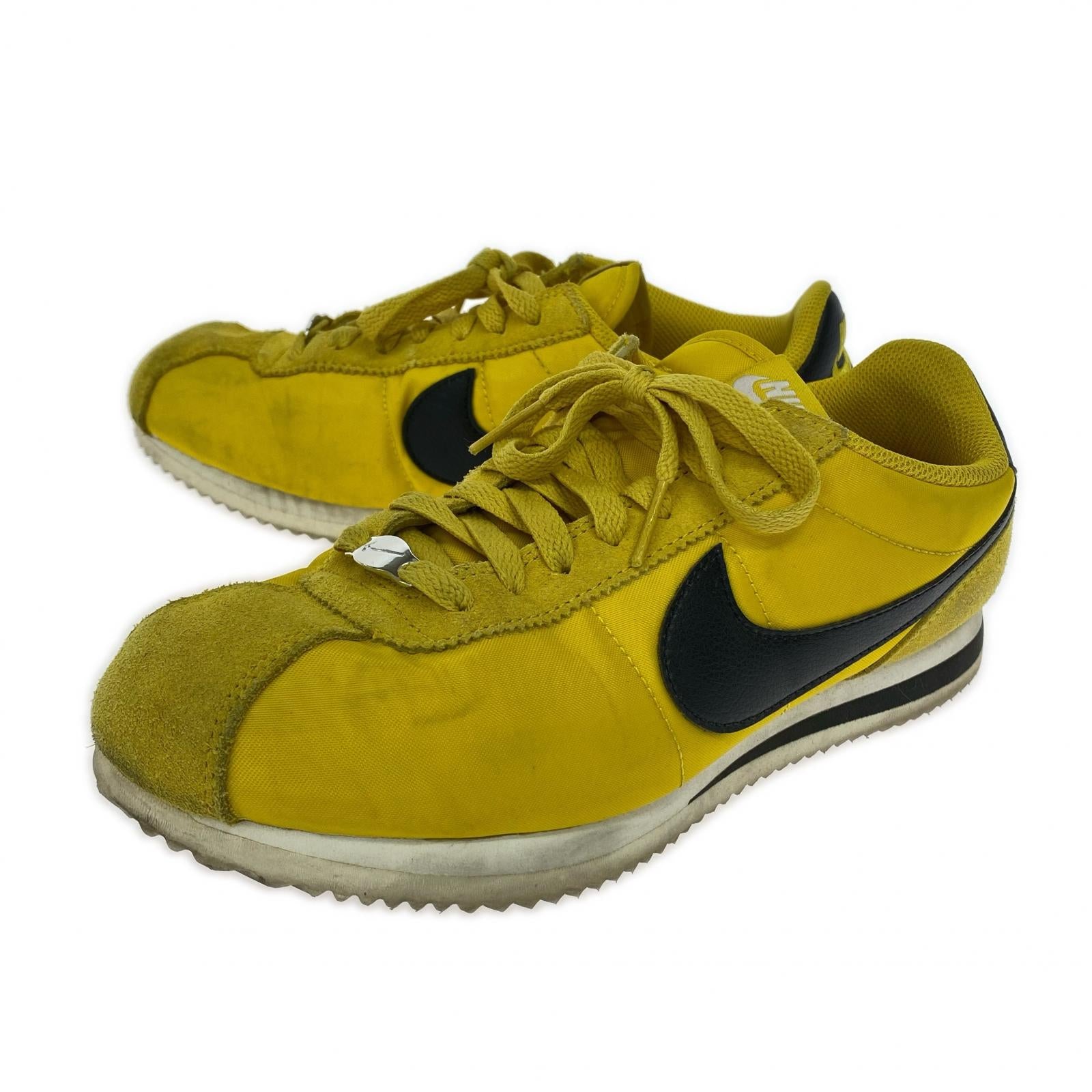 スニーカー CORTEZ 25.5 25.5cm (US7 1/2 UK7 EU41) イエロー
