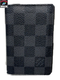 LOUIS VUITTON ダミエ ネームケース 黒 M63143