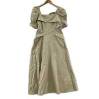 ワンピース Her lip to Troncais Puff Sleeve Dres M ベージュ