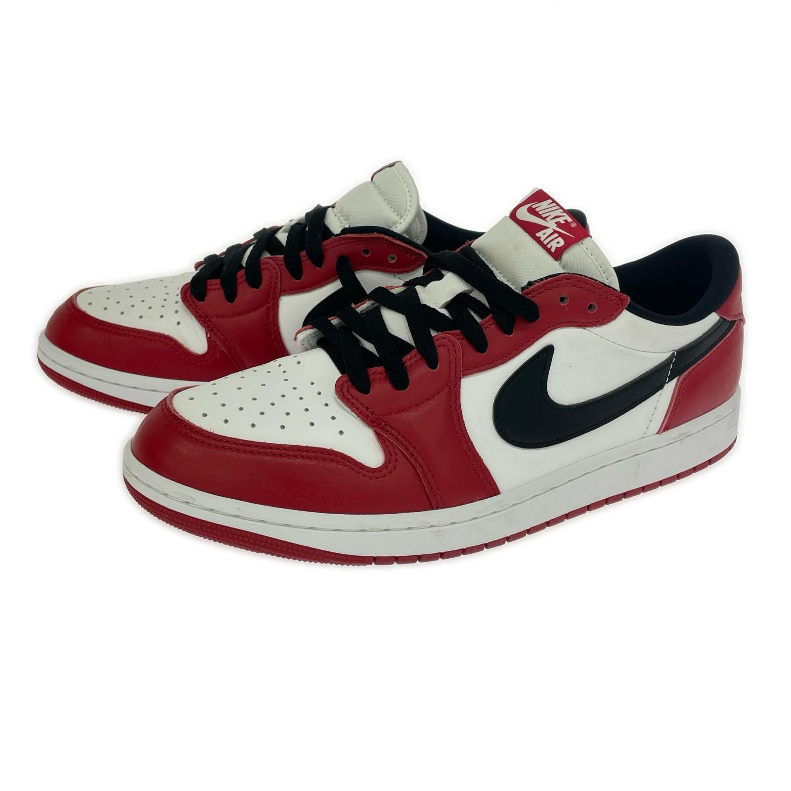 スニーカー AIR JORDAN1 RETRO LOW Chicago HQ6998-600 28cm (US10 UK9 1/2 EU46)