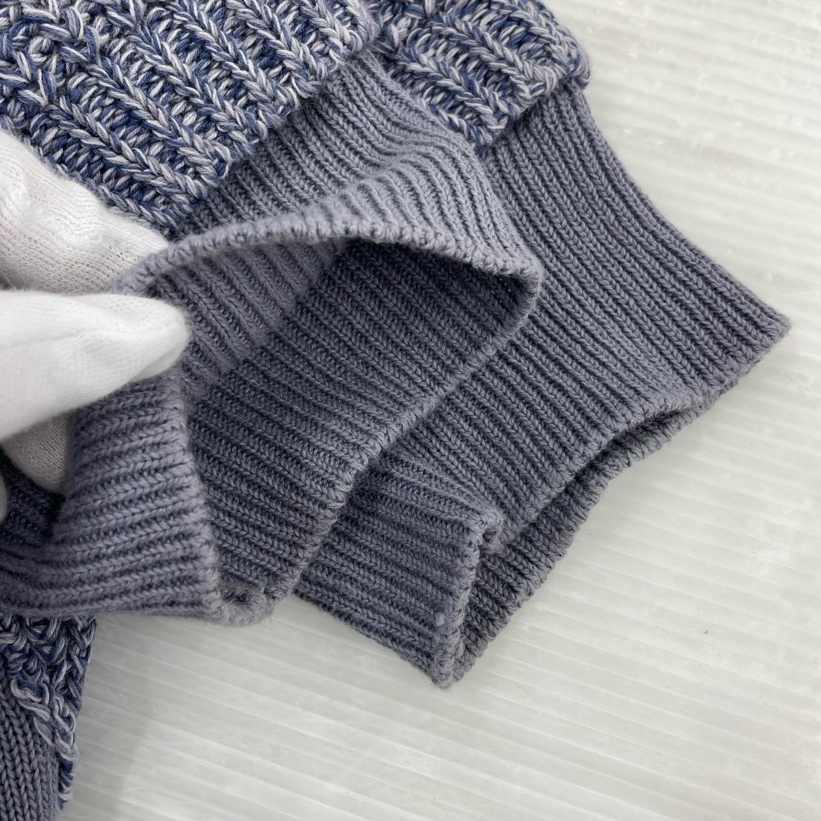 カーディガン YK21SS0223S-AC 青 (2)