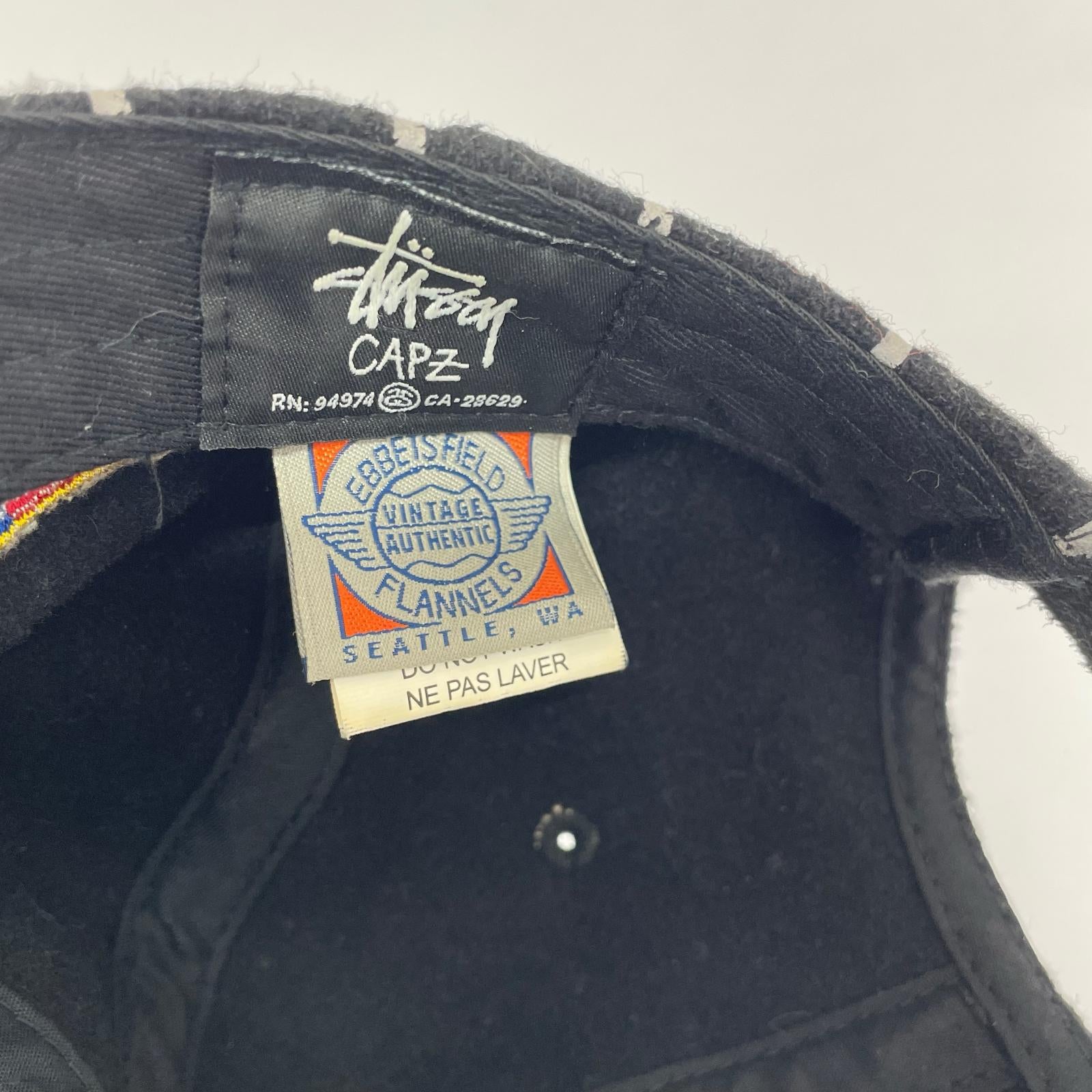 キャップ Ebbets Field ベースボールキャップ ブラック