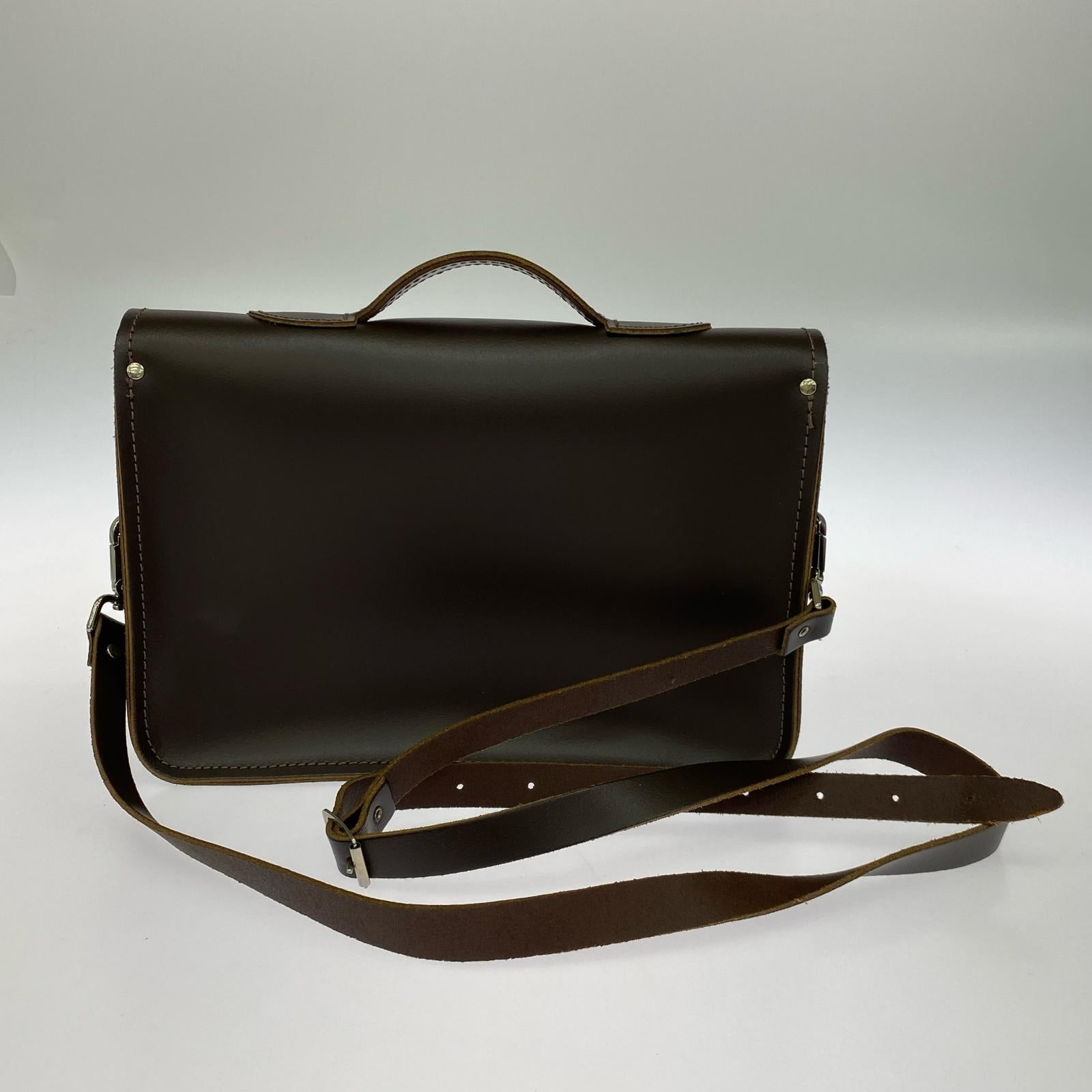 ショルダーバッグ ZATCHELS ブラウン