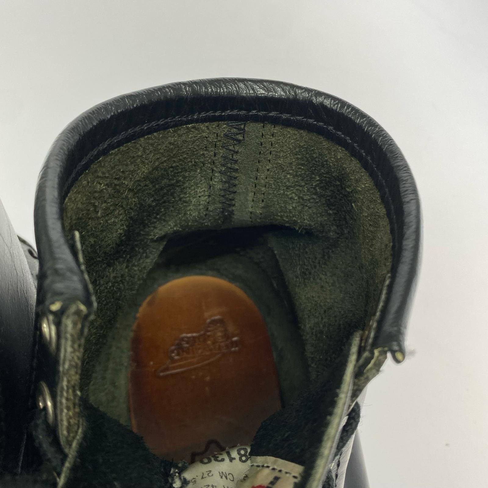 ブーツ 8130 Custum Vibram (27.5) 27.5cm (US9 1/2 UK9 EU45) ブラック