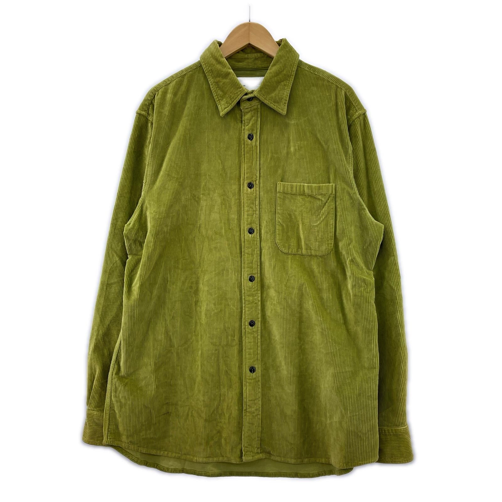 長袖シャツ adsum　L/Sシャツ　コーデュロイ（L） L グリーン