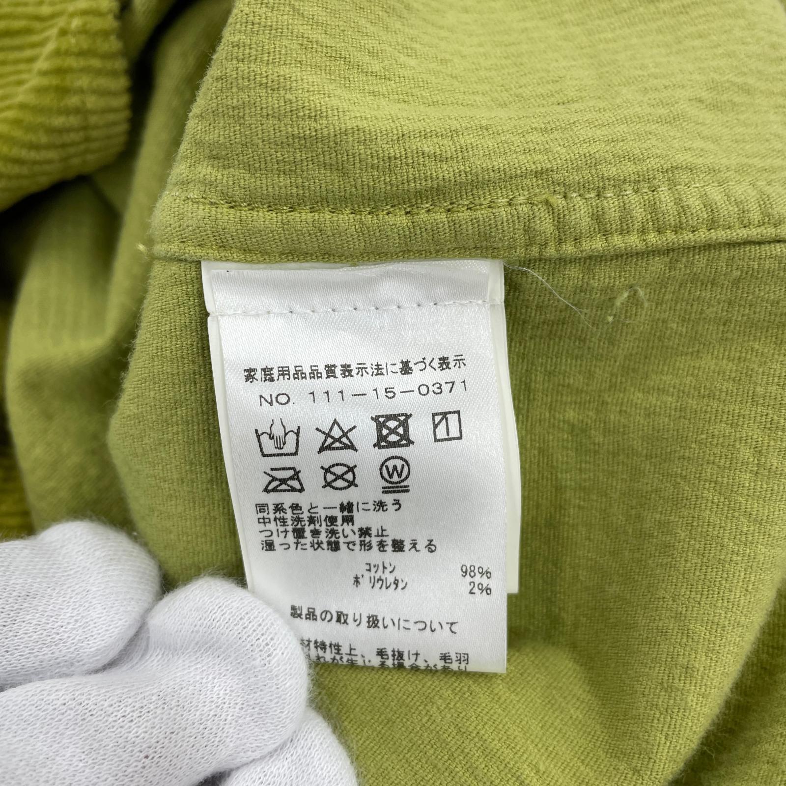 長袖シャツ adsum　L/Sシャツ　コーデュロイ（L） L グリーン