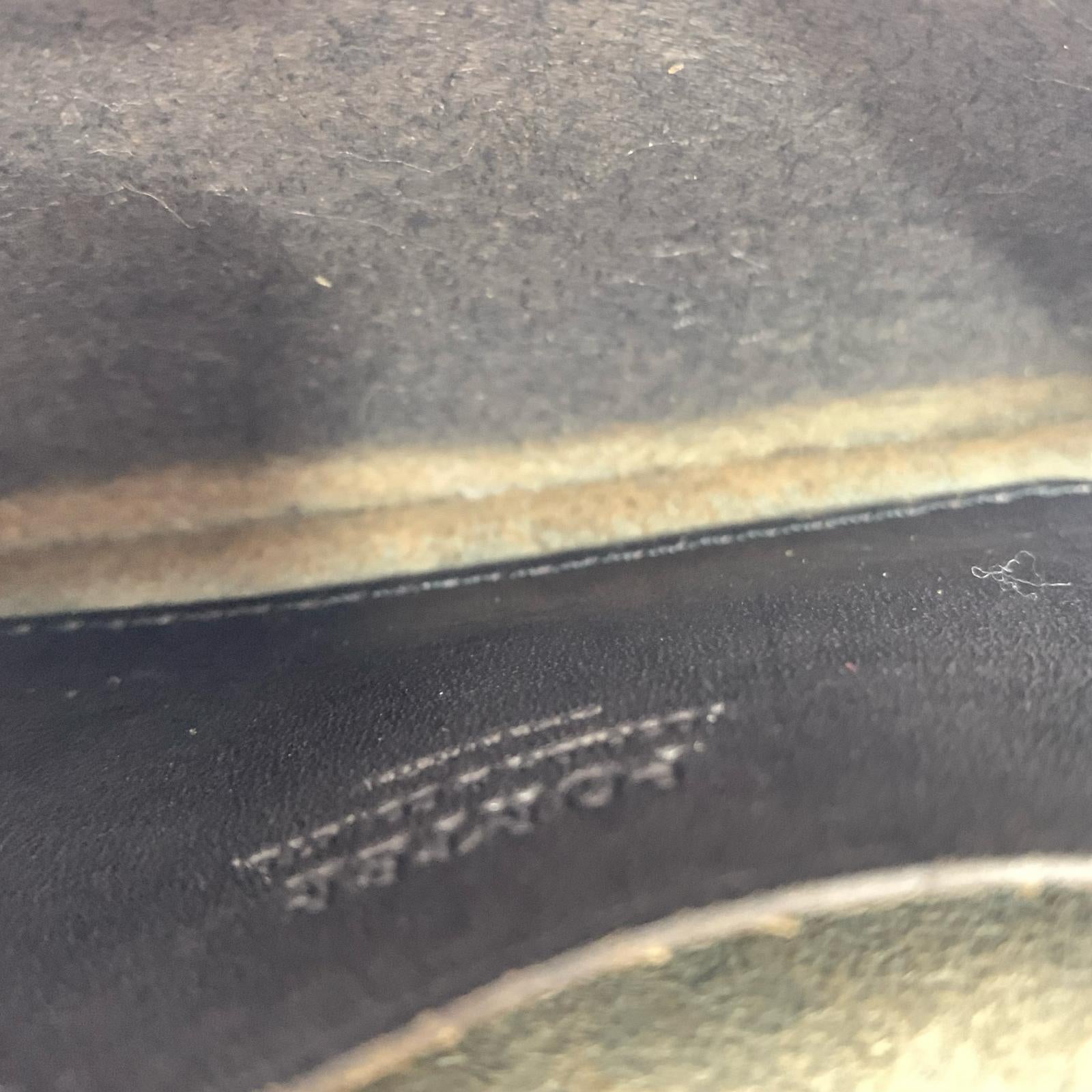 長財布 PORTER ヘリンボーン×レザー ロングウォレット ブラック