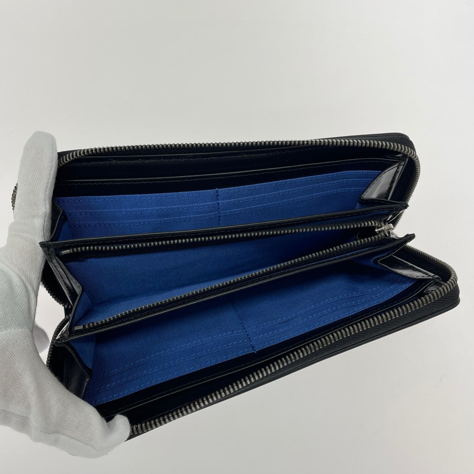 長財布 スウィッシュ ラウンド長財布 ブラック