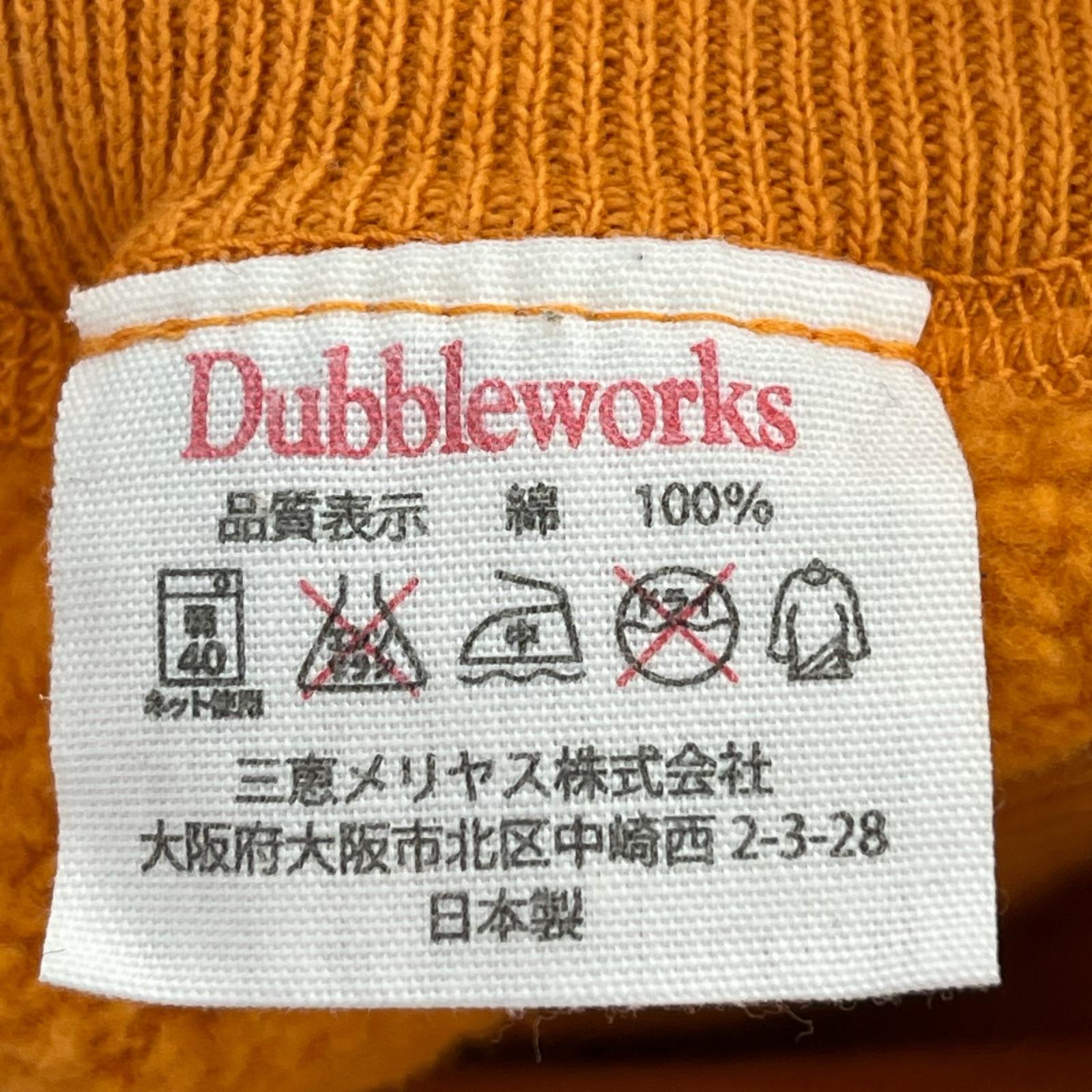 スウェット DUBBLEWORKS NEW YORK/前V/ｵﾚﾝｼﾞ オレンジ