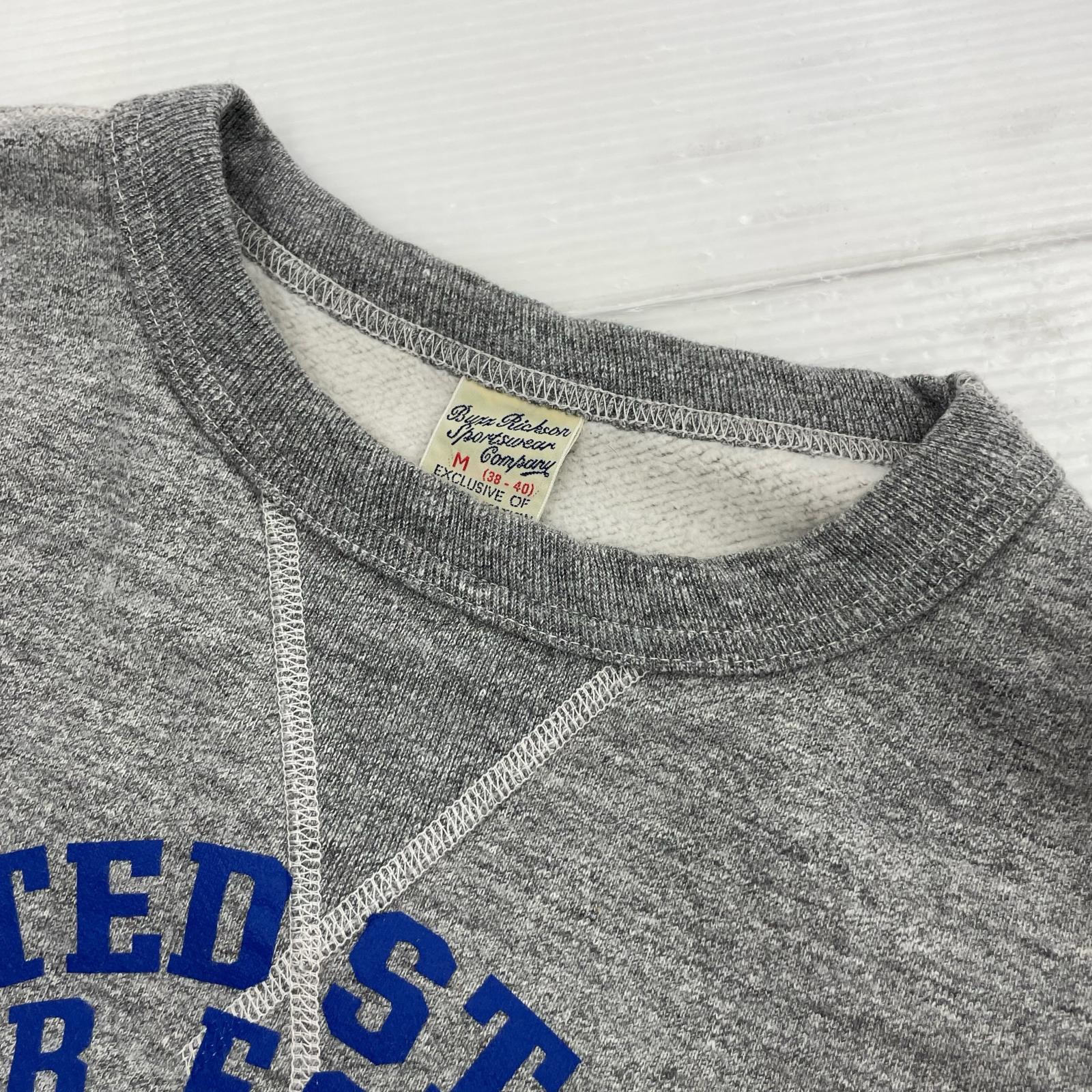 スウェット U.S.A.F. SELFRIDGE FIELD 灰 (M) M