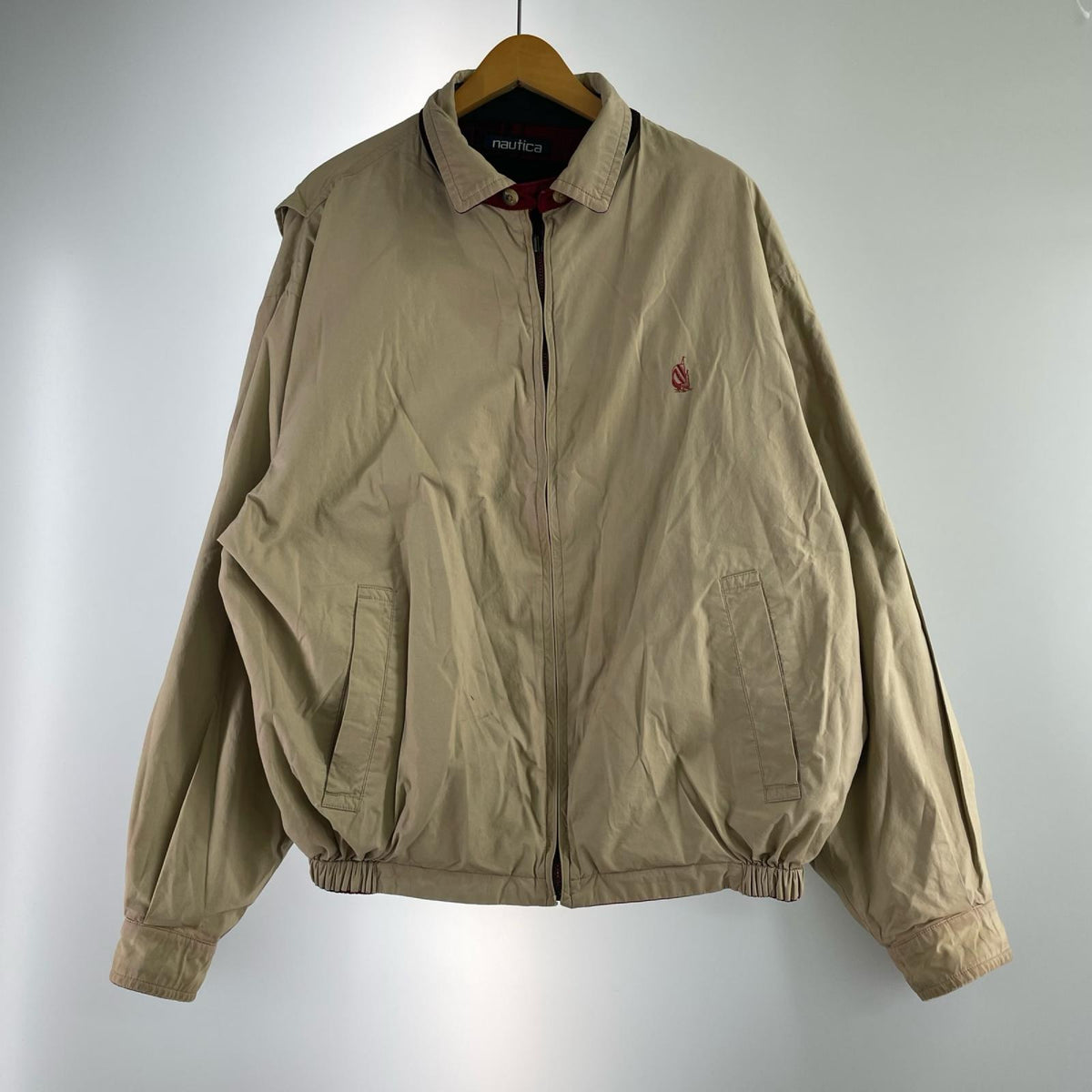 ジャケット 90s リバーシブル ジャケット (L) 赤ベージュ L