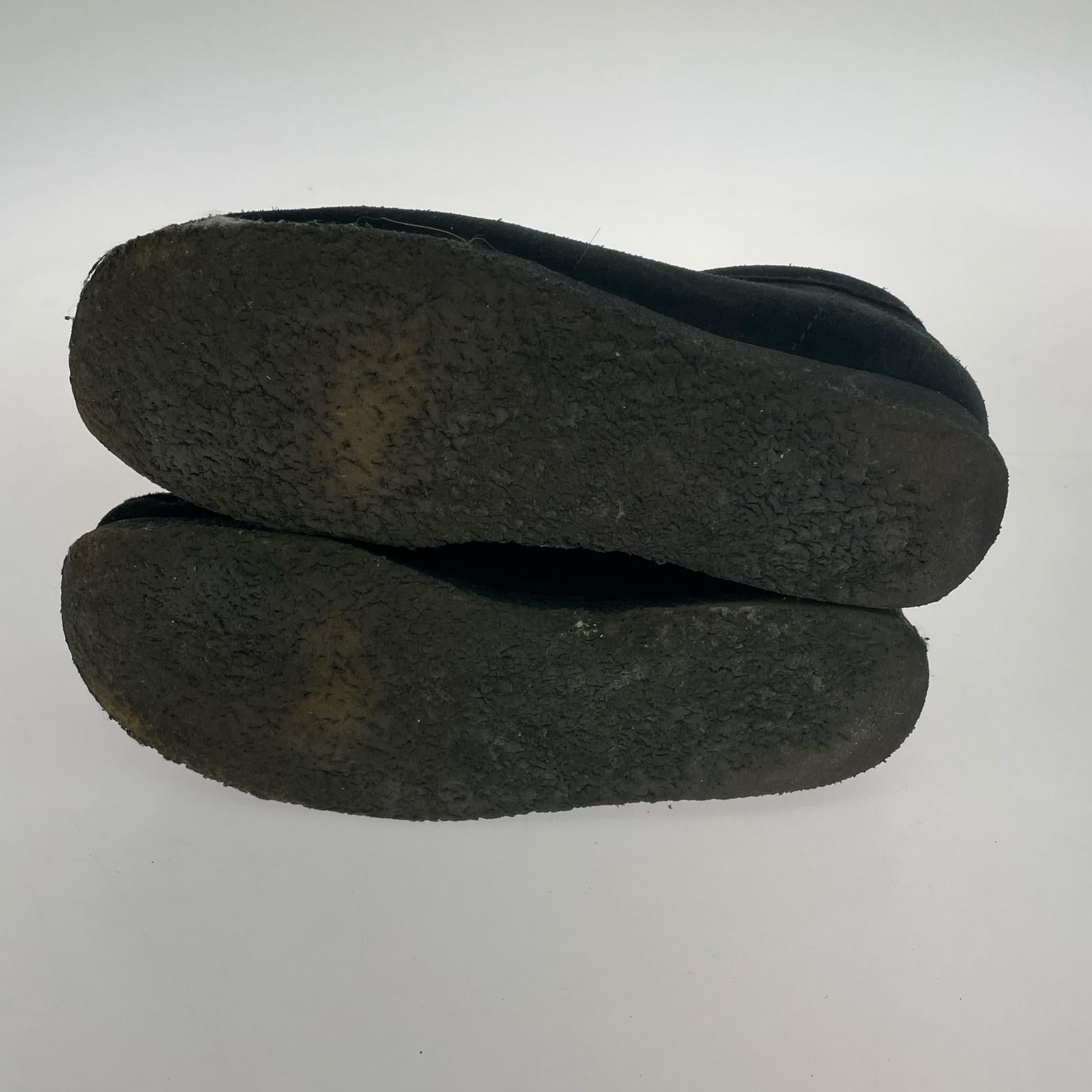 シューズ Wallabee Boot Black Suede 11826 BLK UK7 ブラック