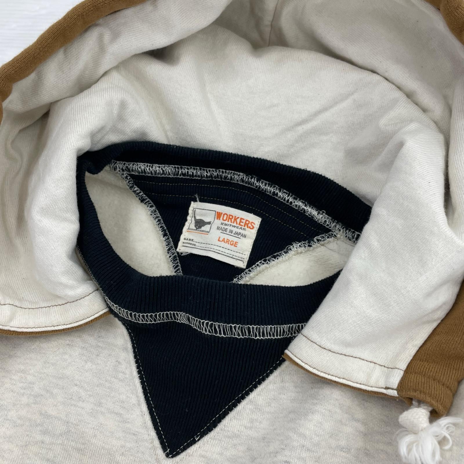 パーカー workers 後付けパーカー (L) L