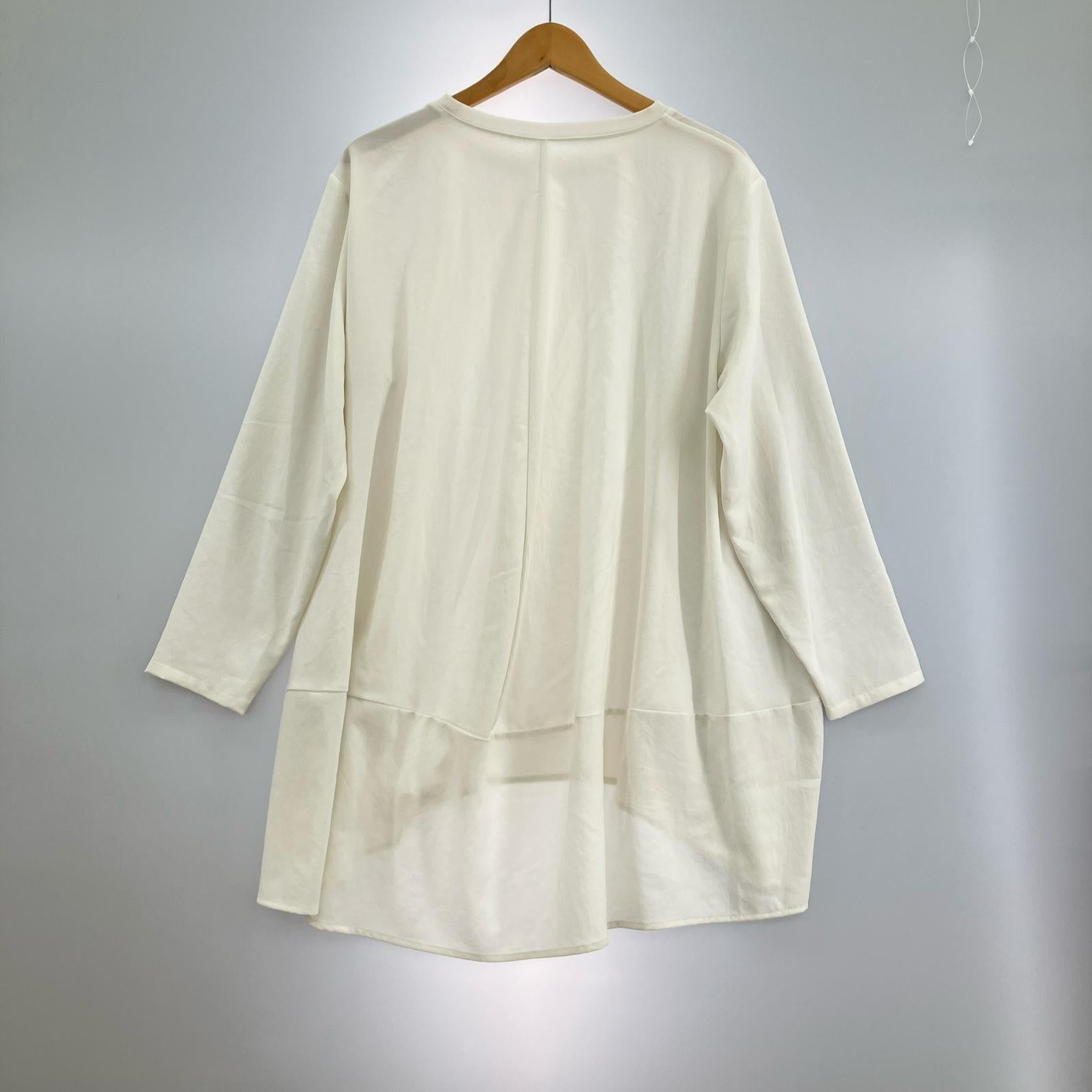 長袖Ｔシャツ 白 ホワイト