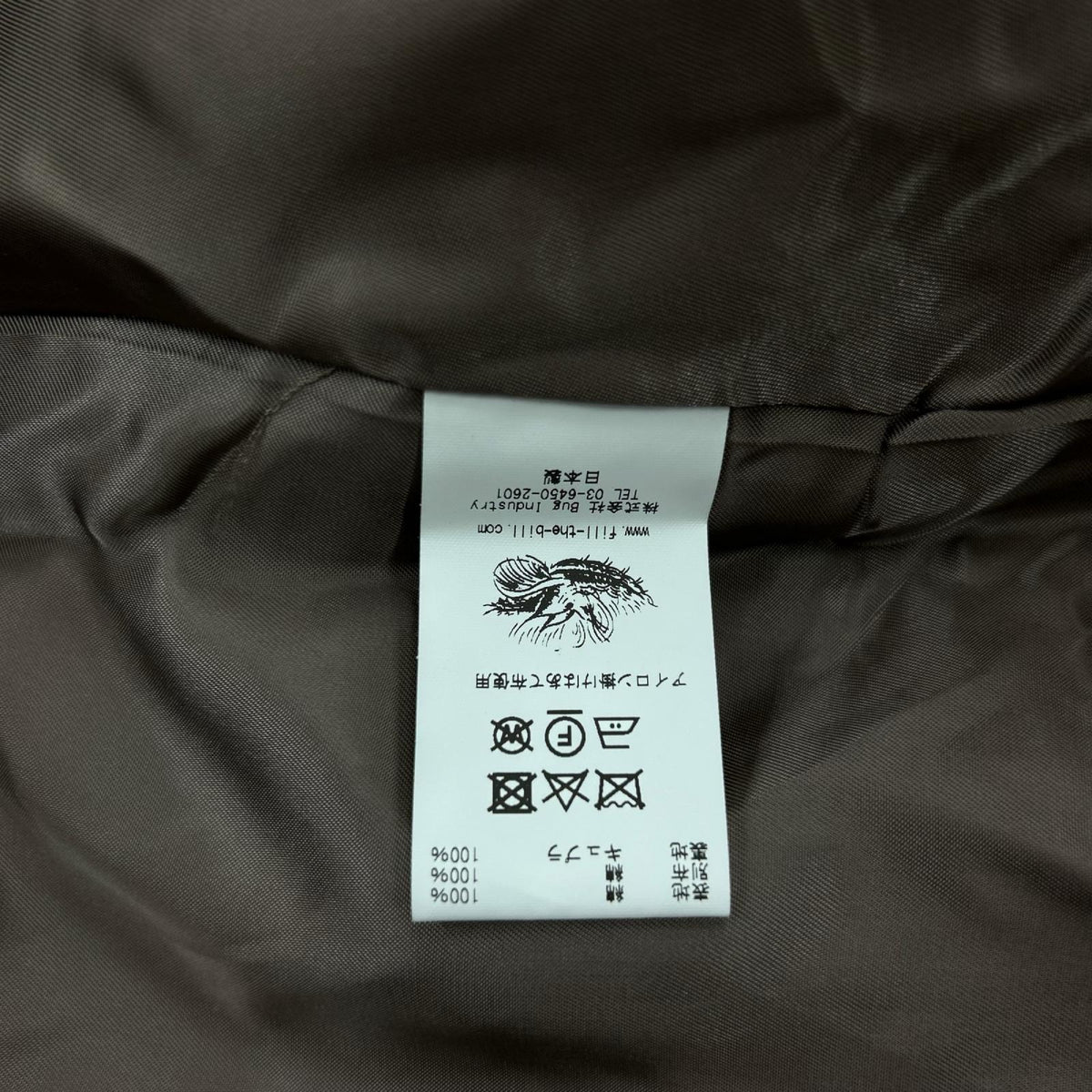 ジャケット トレンチコート コーデュロイ切替 0 ブラウン