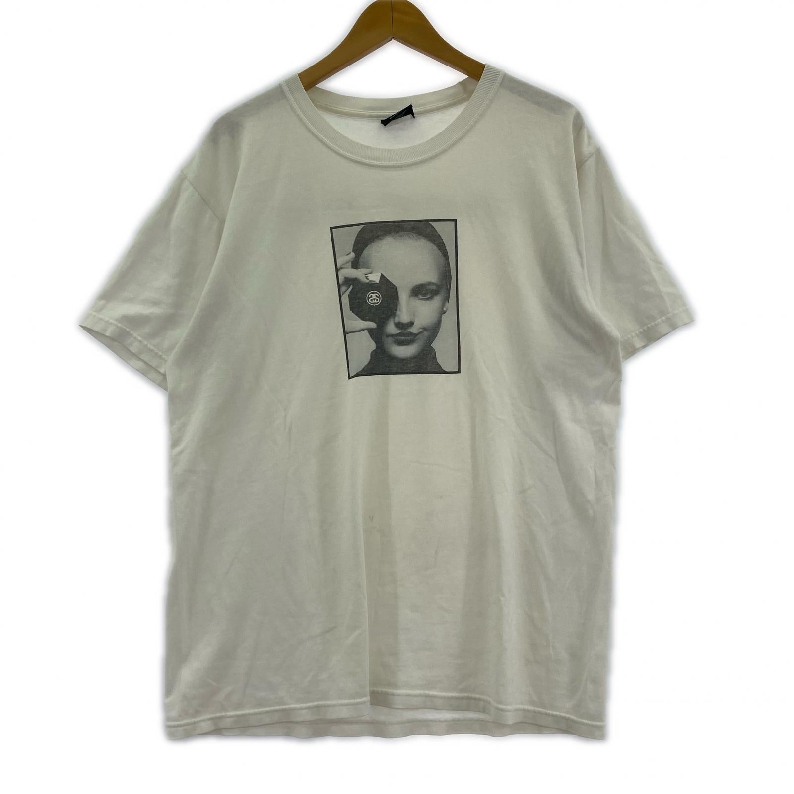 半袖Ｔシャツ stussy CHANEL KARL LAGERFELD tee M ホワイト